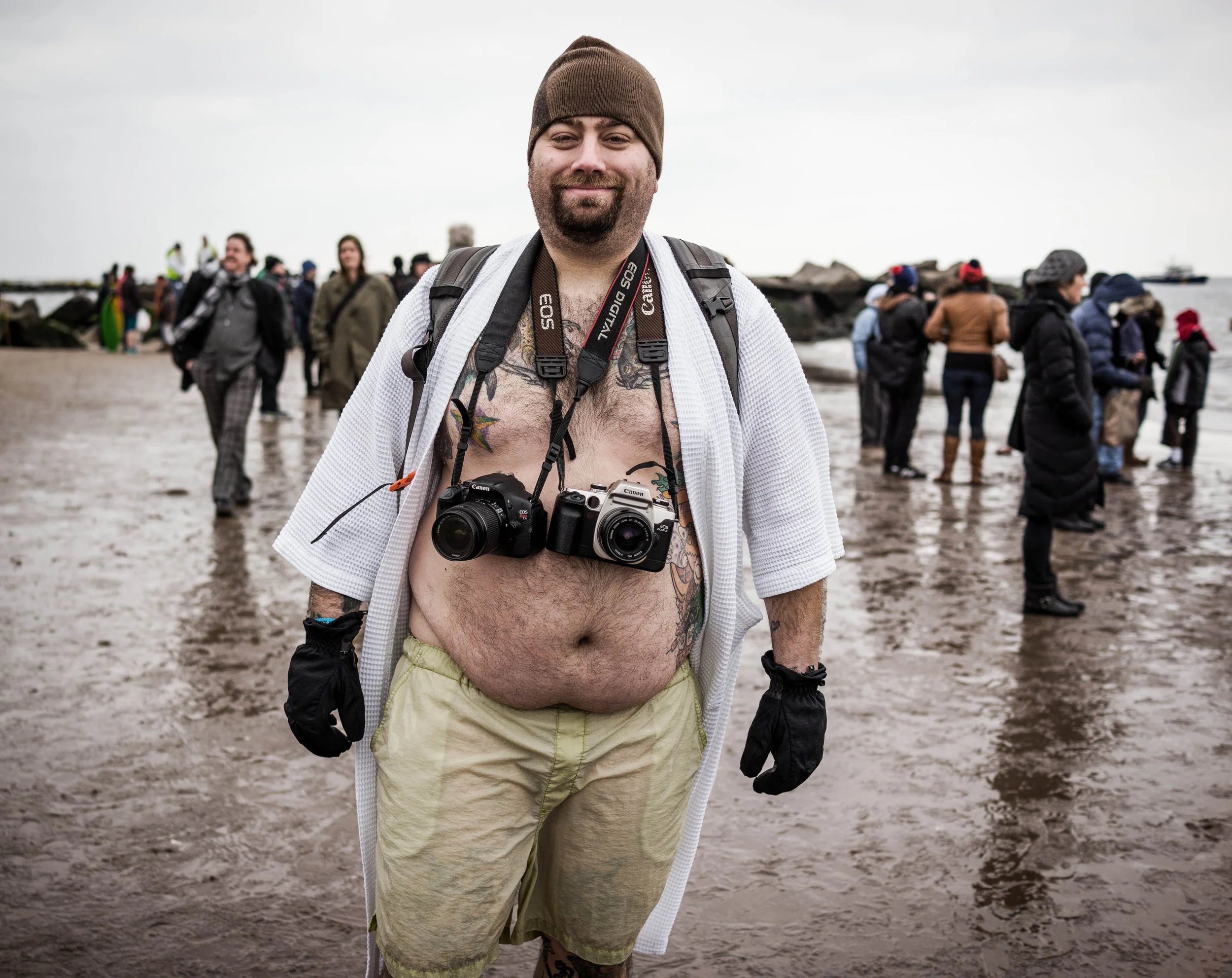 Belly cameraman