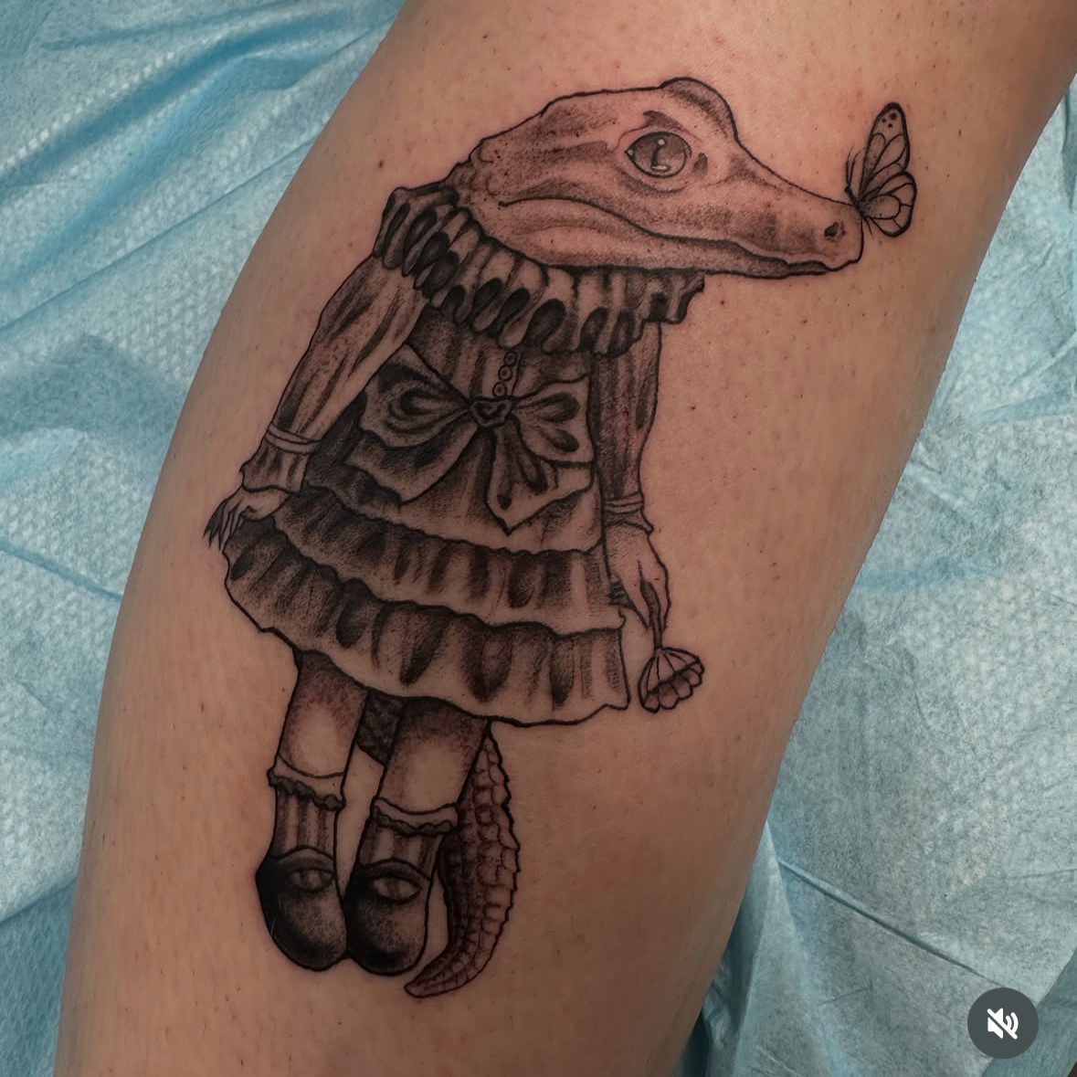 Clients artwork that I tattooed