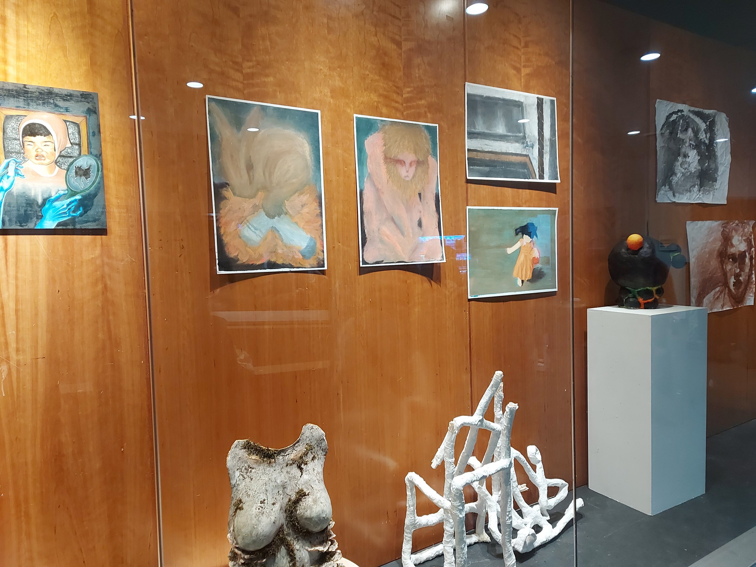 Four Oil Paintings displayed in RMIT mid-year Exhibition 2025