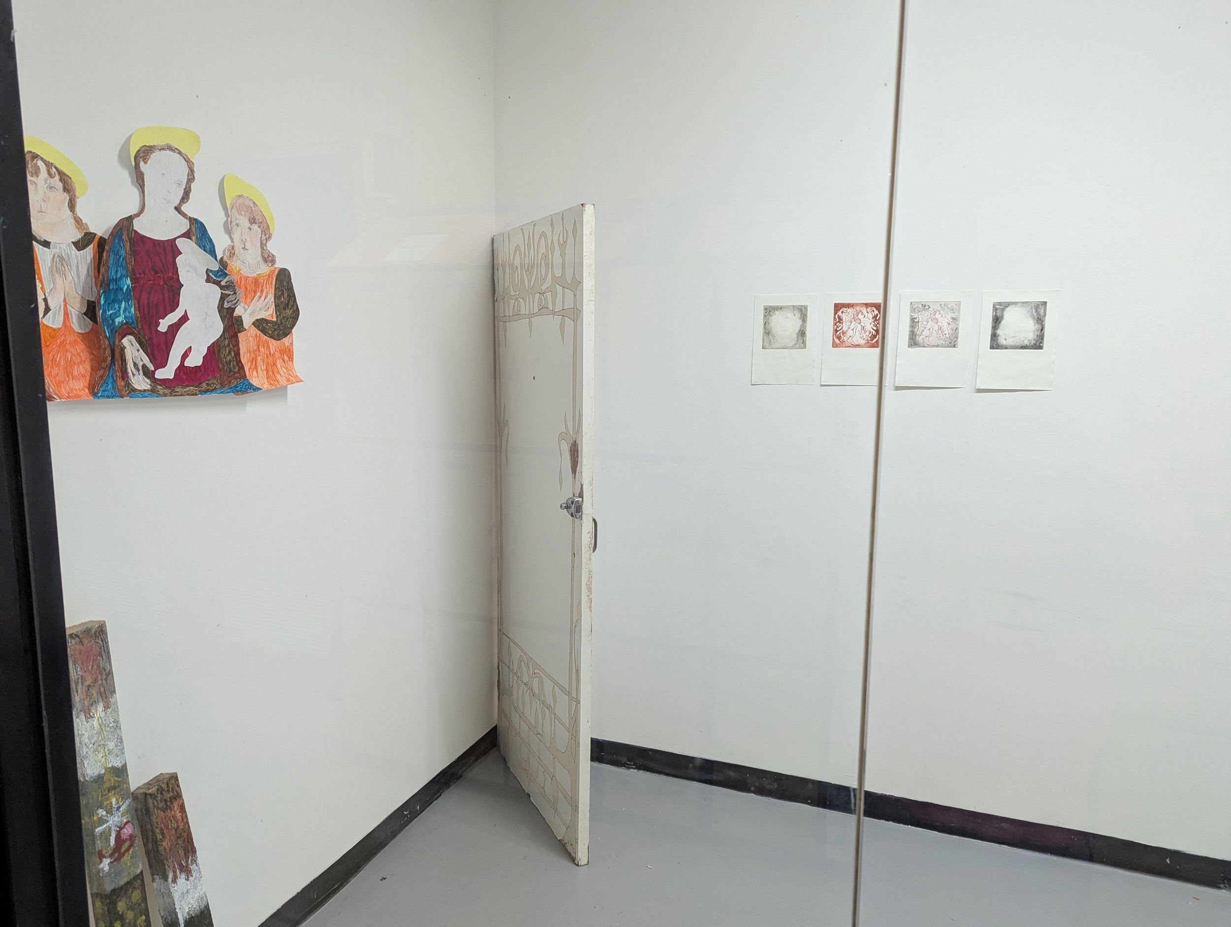 Display of multiple works