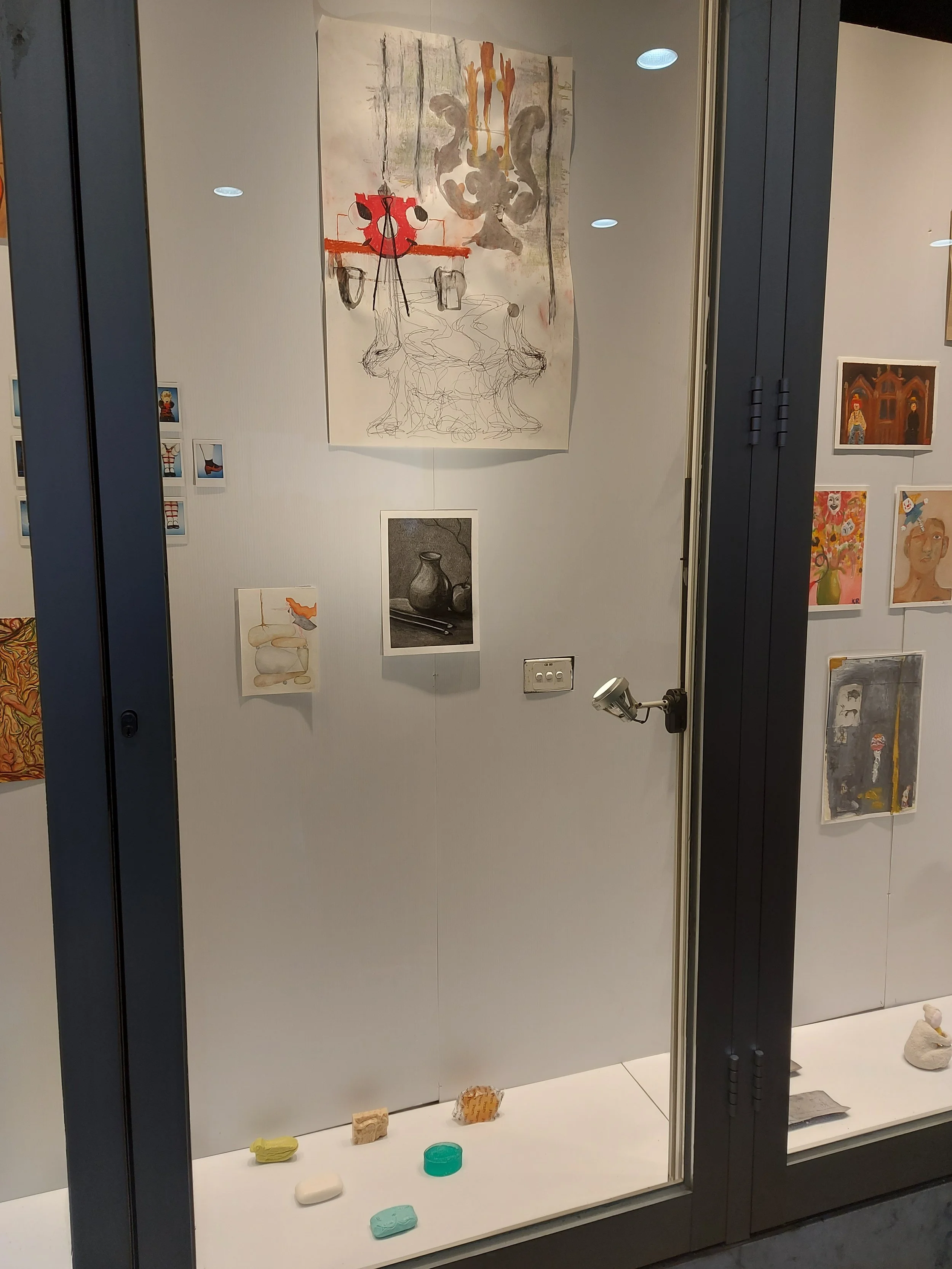 Room Drawing (above) displayed in RMIT mid-year Exhibition 2025