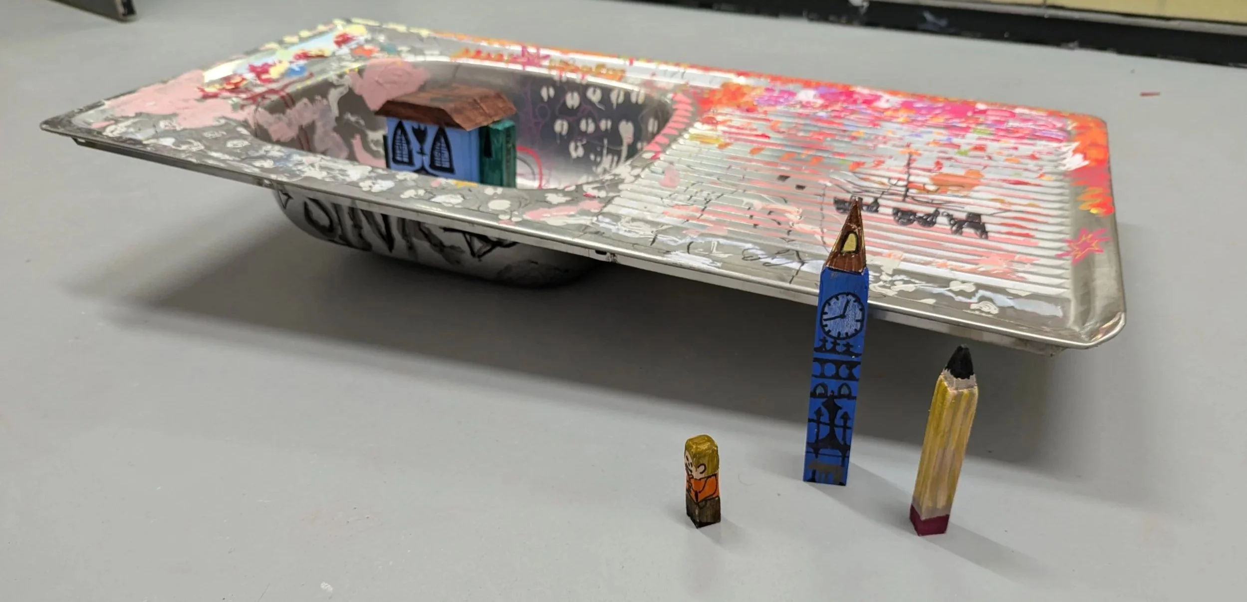 Collaborative group Sculpture - (Work with Nianmh Horobin, Imogen Andrewatha, Irem Akay)