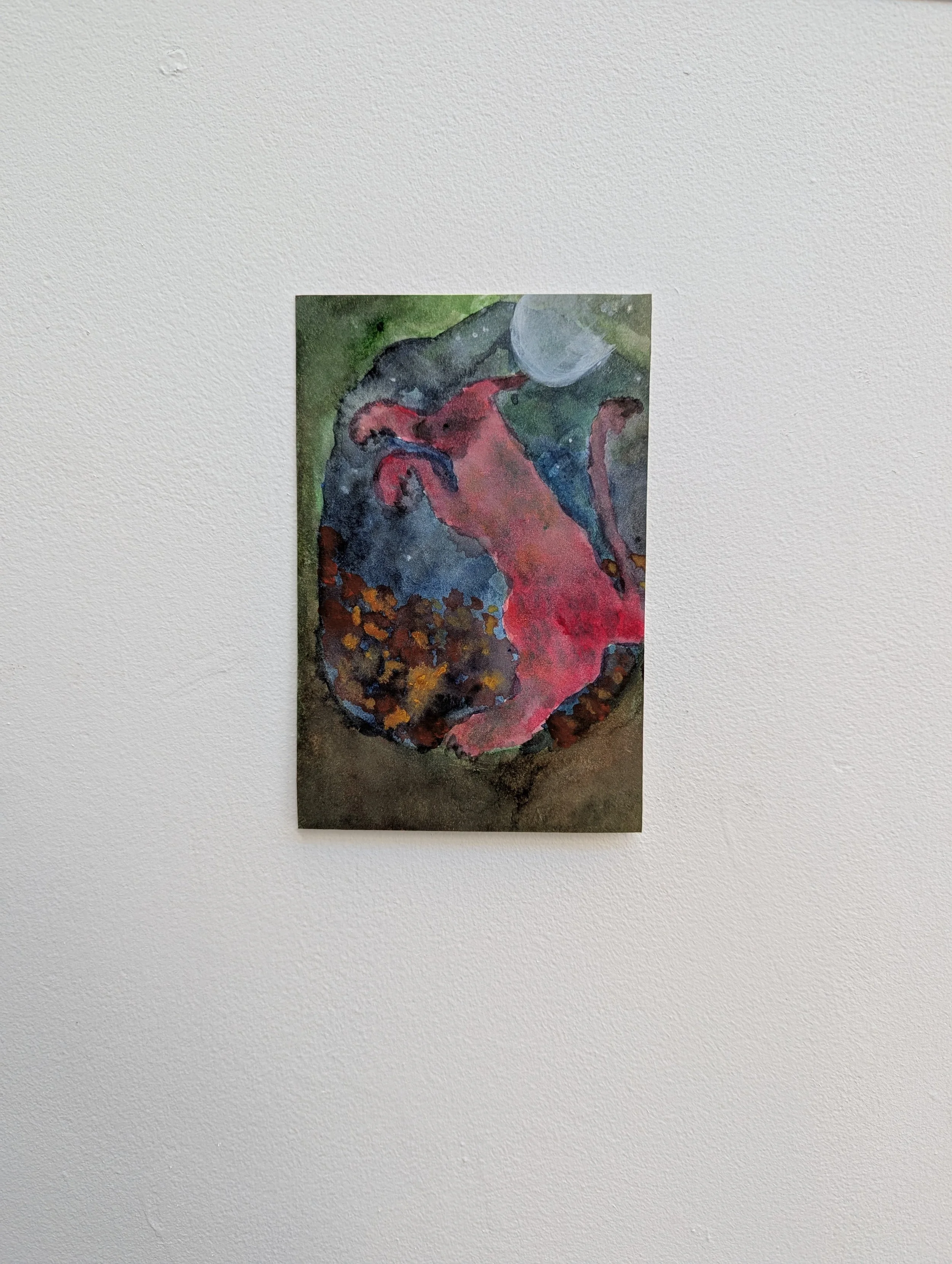 Untitled (Beast Figure) - 
Water Colour