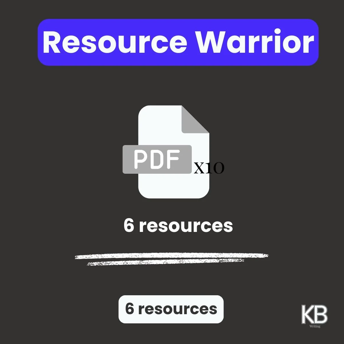 Resource Warrior (6 Resources)