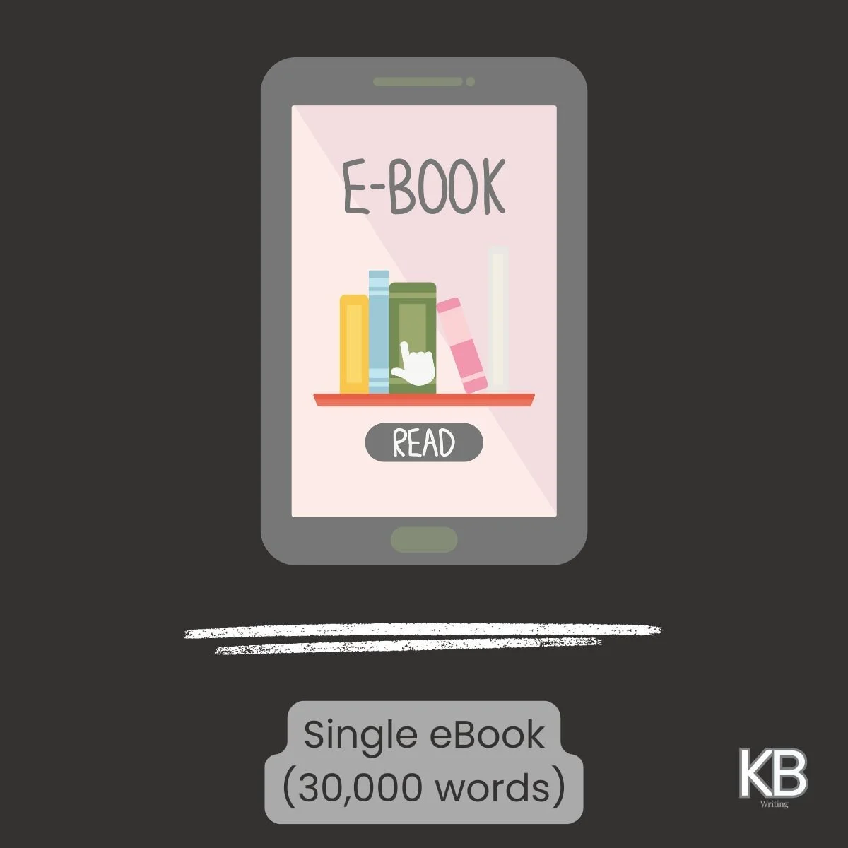 Single eBook (30,000 words)
