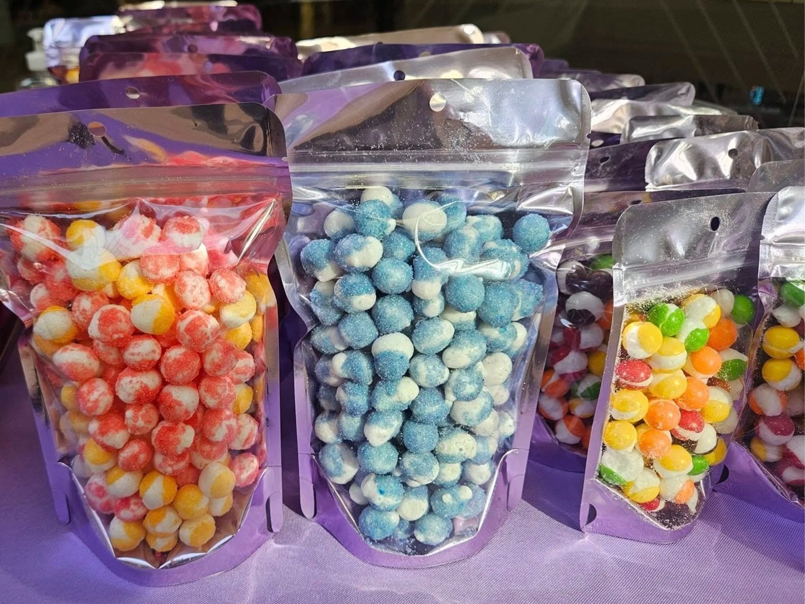 Freeze Dried Candy, Assorted Flavors
