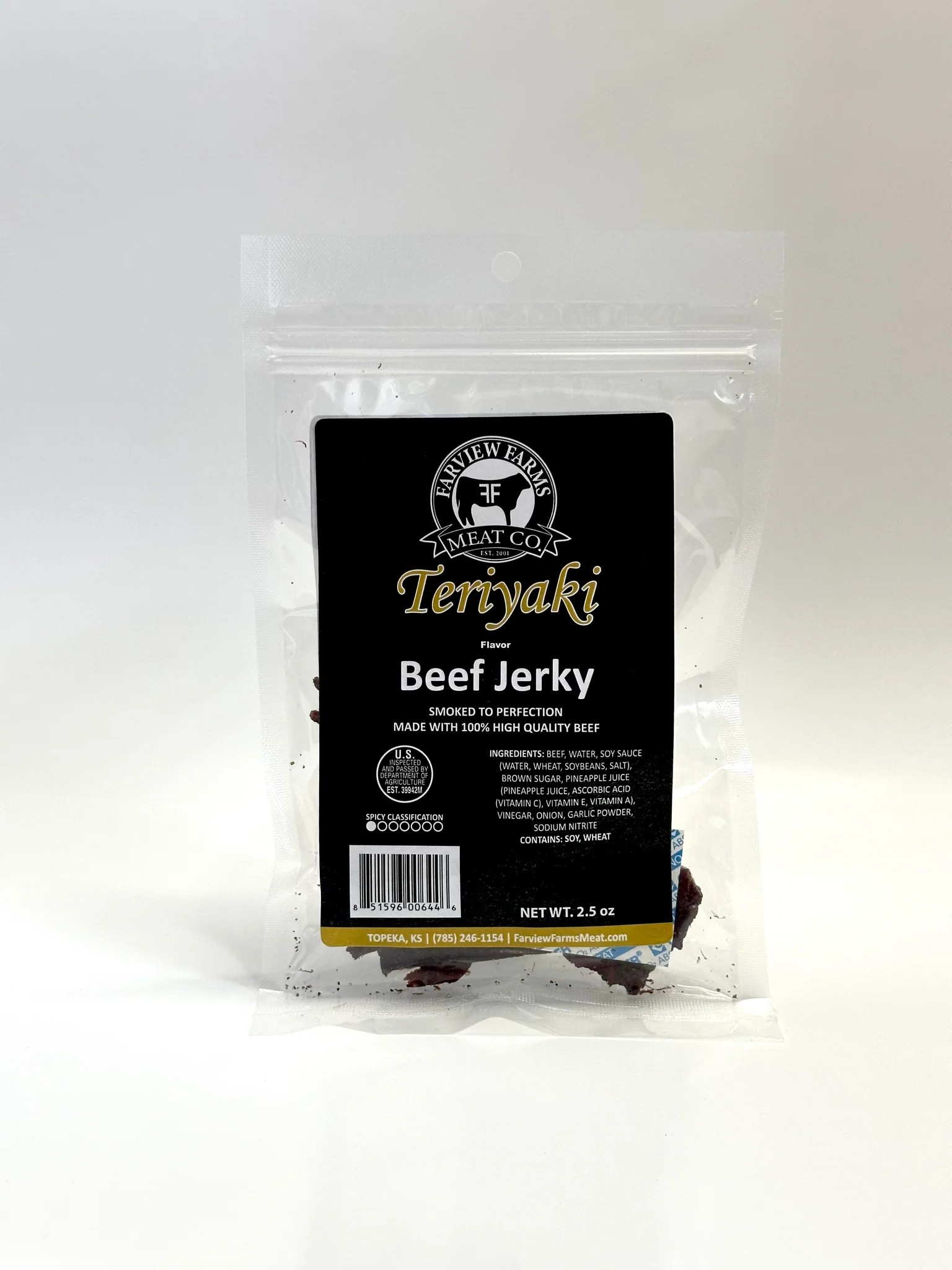 Terriyaki Beef Jerky 2.5 oz