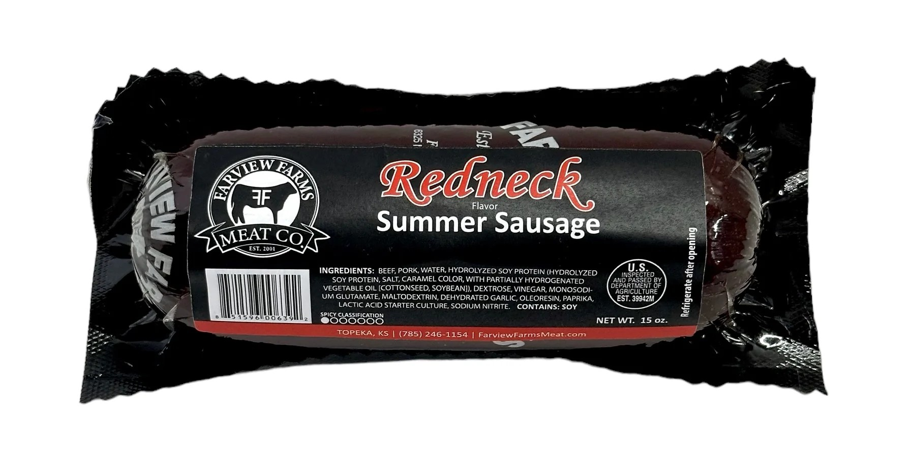 Redneck Summer Sausage 15 oz