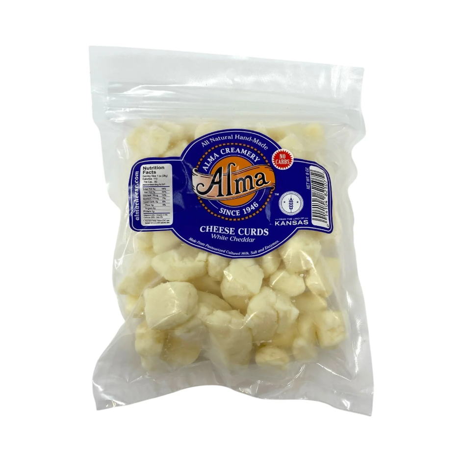 White Cheddar Curds 8 oz