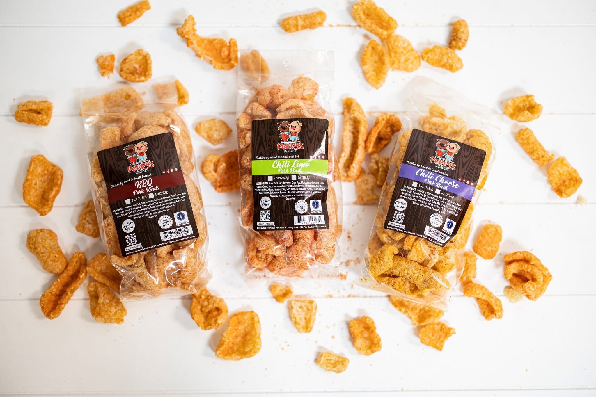 Perry's Pork Rinds 2.5 oz