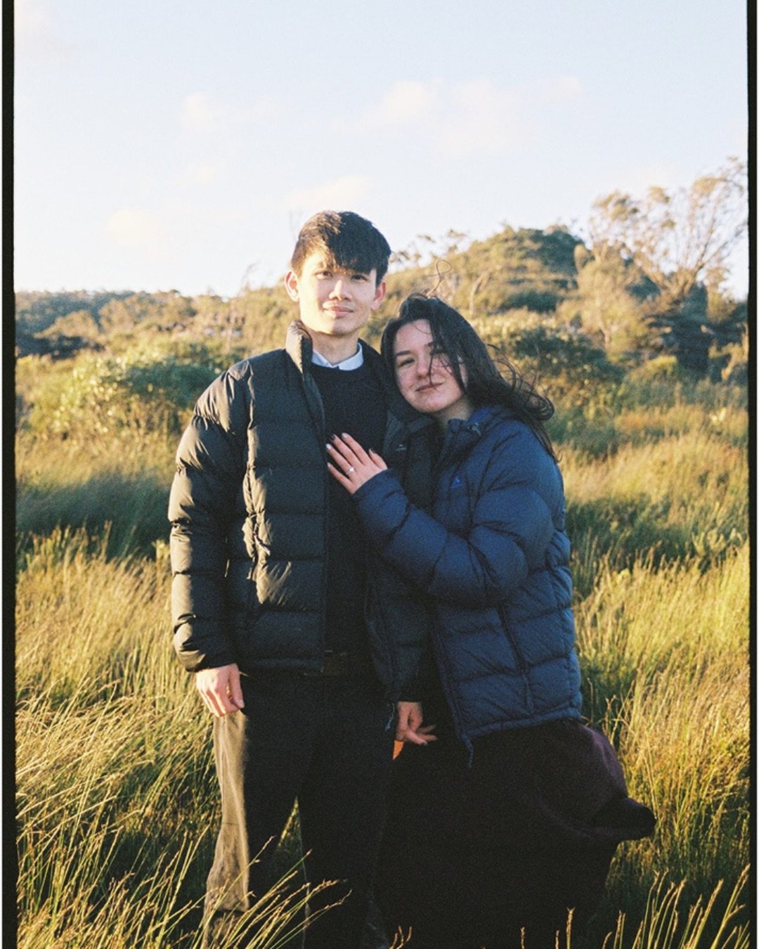 A sweet golden hour proposal for these two love birds ❤️