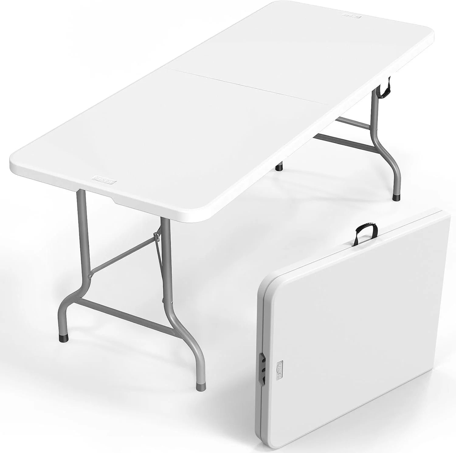 6' Plastic Folding Table