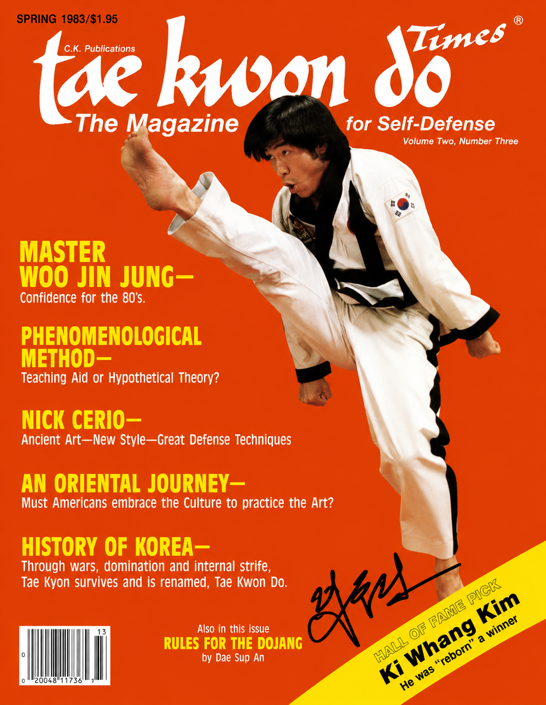 Taekwondo Times magazine Spring 1983