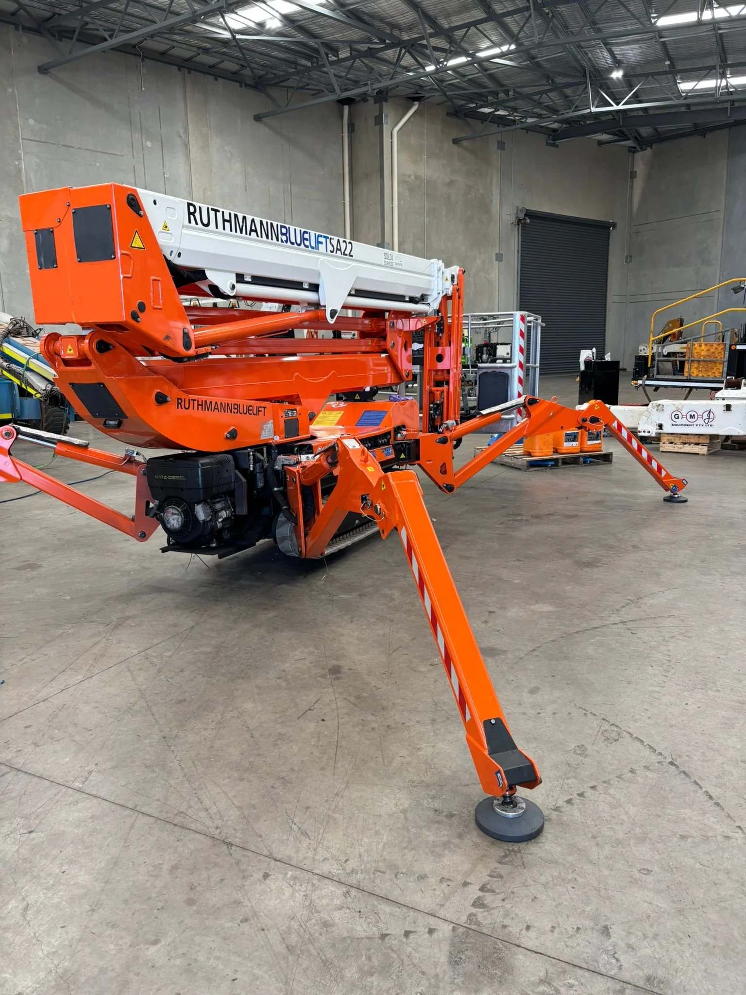 KW Services repair maintain inspect Ruthmann Blue Lift SA22