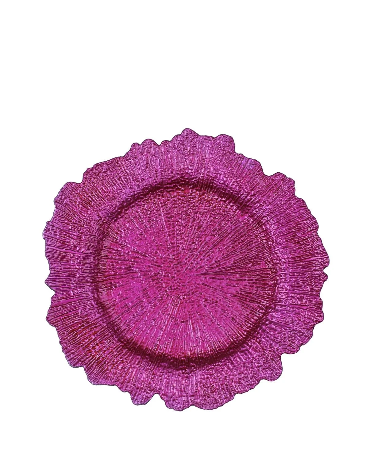 Fuchsia Pink Charger Plate