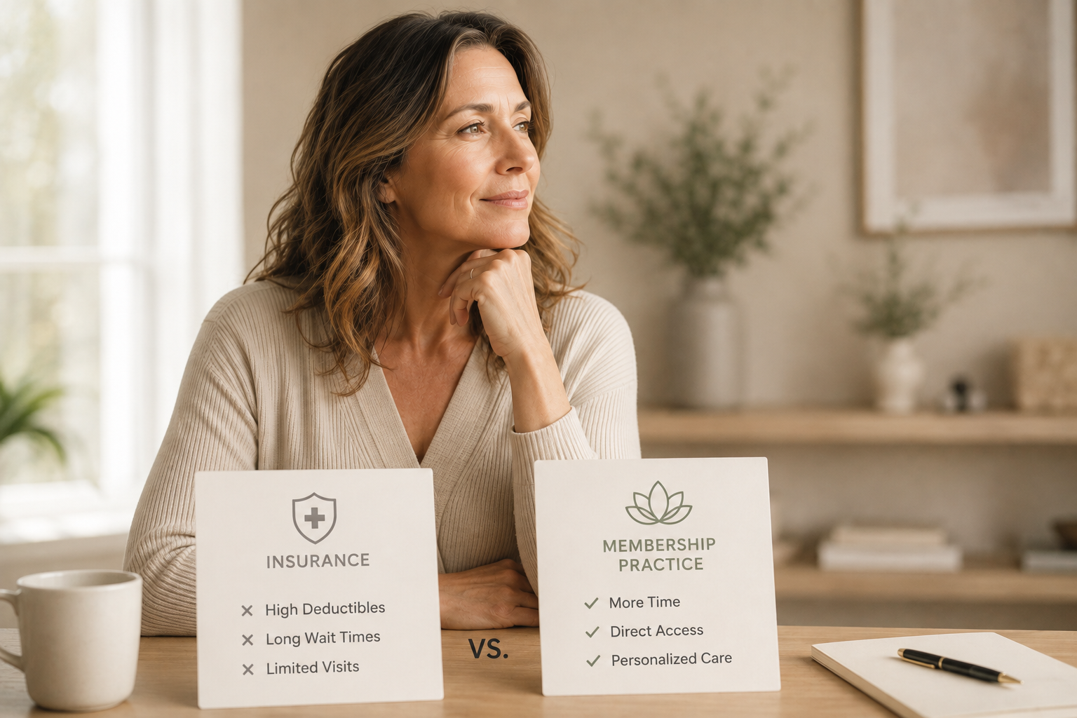 I Have Good Insurance. Why Would I Choose a Membership Practice?