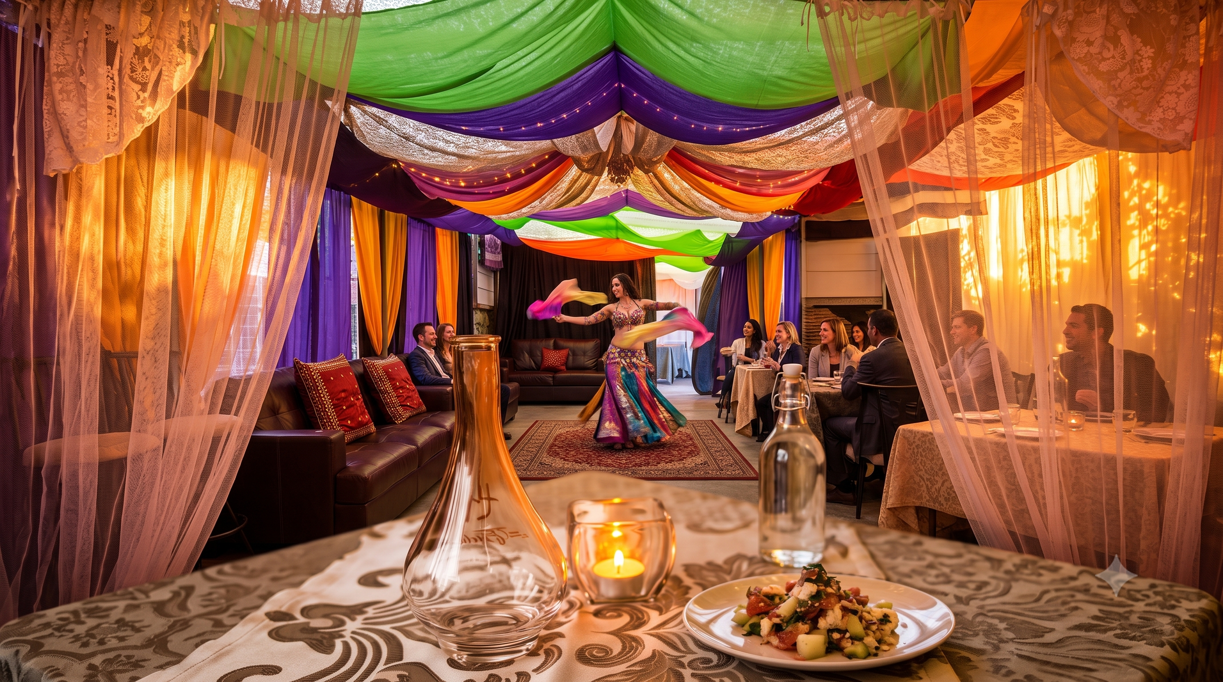 MoroccanNights #ImmersiveDining #PopUpDinner #DinnerAndAShow #EventDesign