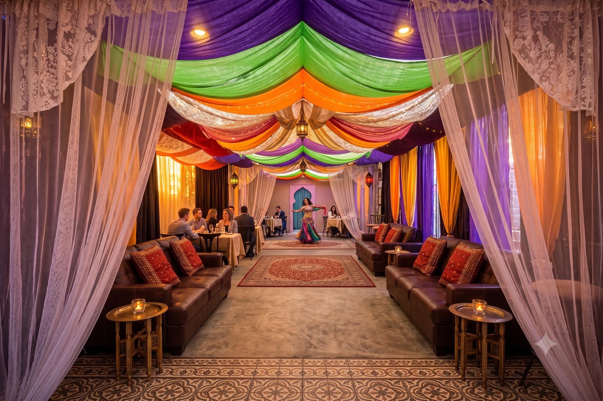 MoroccanNights #ImmersiveDining #PopUpDinner #DinnerAndAShow #EventDesign