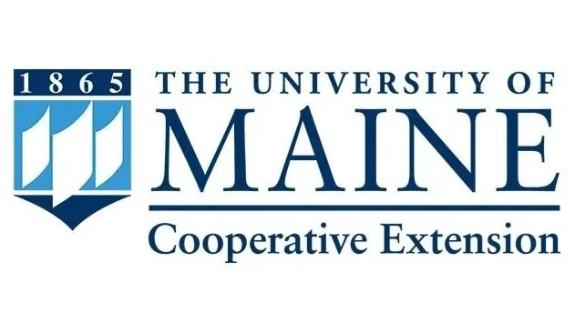 Logo of the University of Maine, featuring the year 1865, with the words 'The University of Maine Cooperative Extension'.