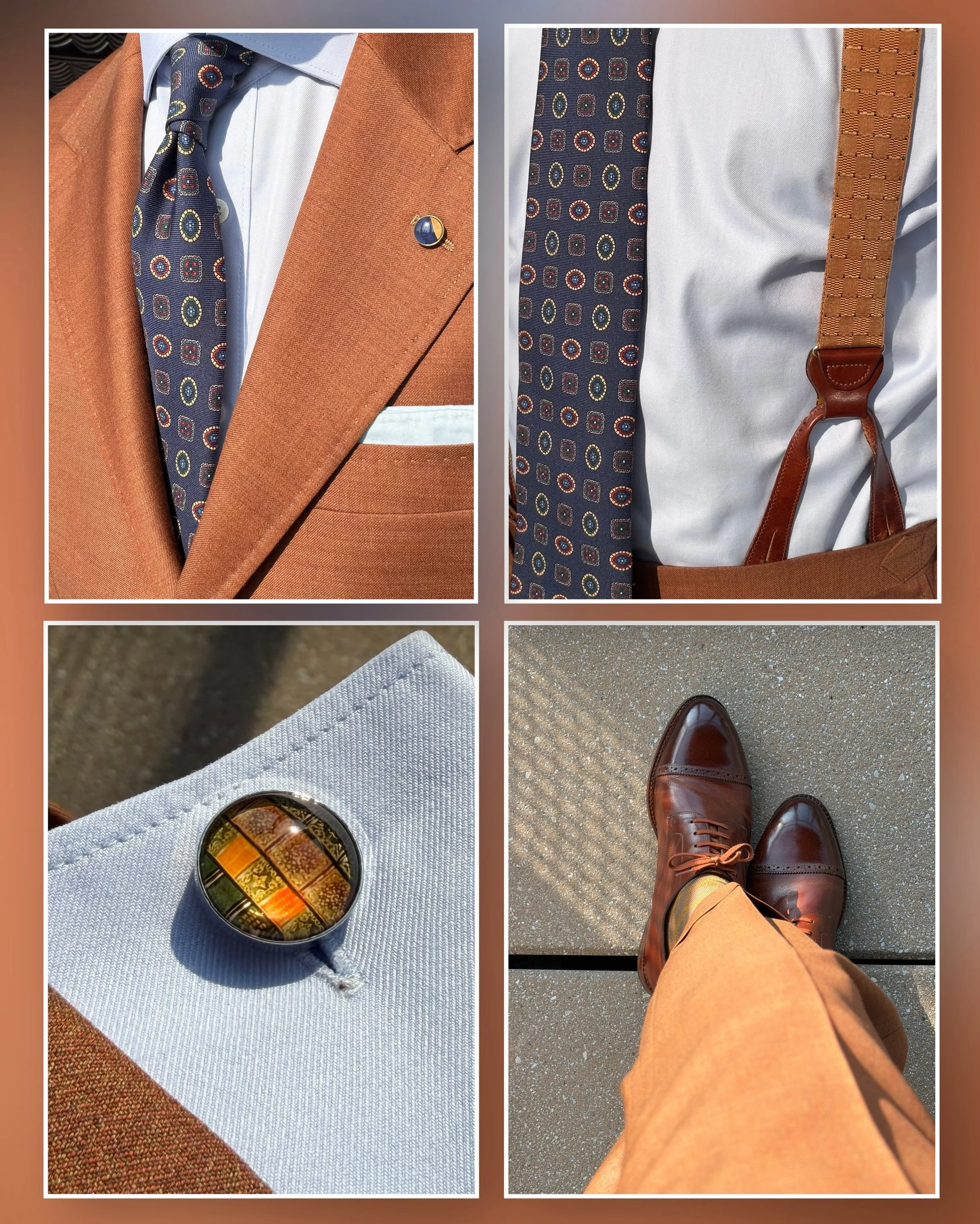 The best pieces age with you. 
They soften, but they do not weaken. 
Style is built for years, not seasons. 

@abertura_ties @bassinandbrown @beckettsimonon @trafalgarstore