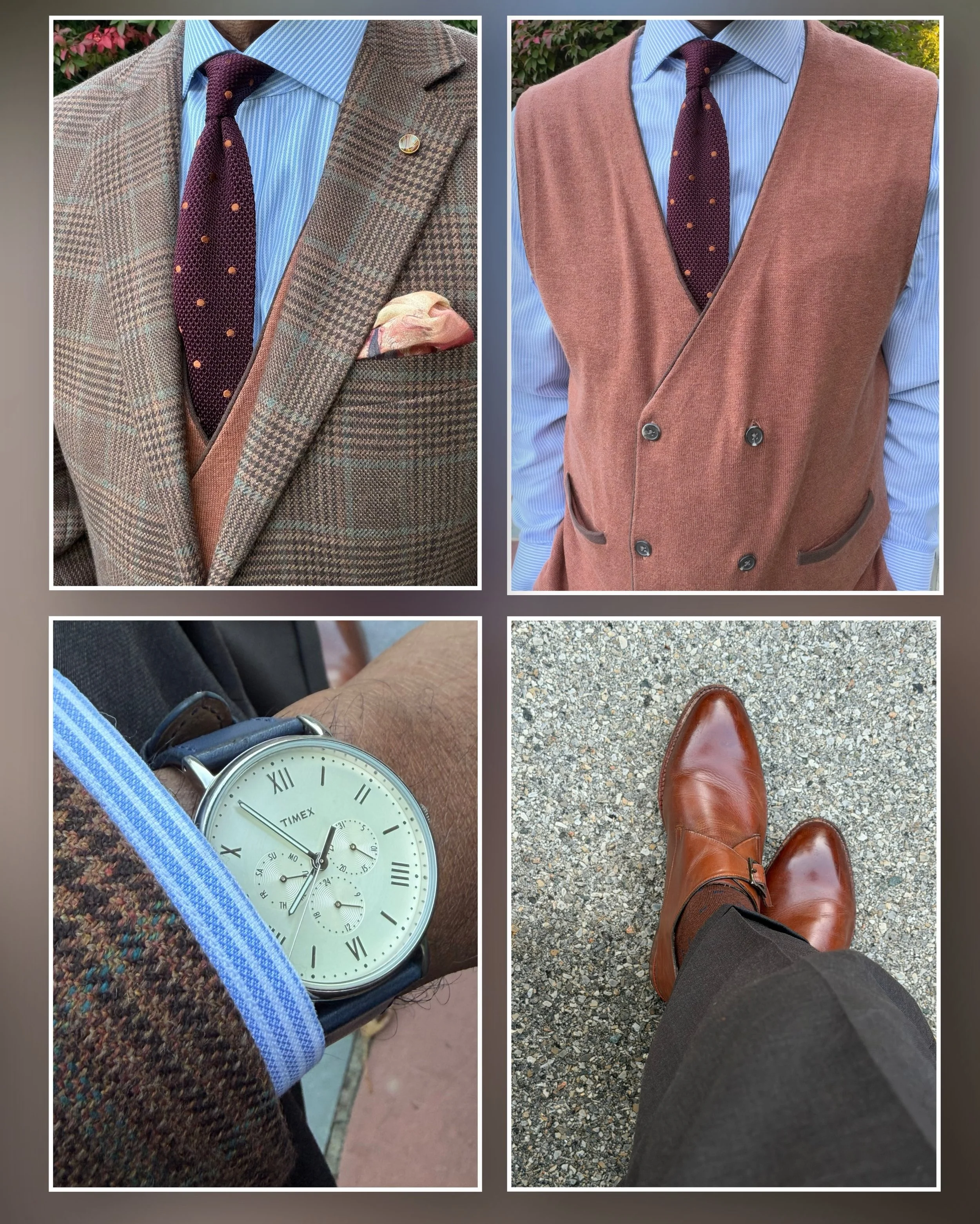 Colors, Patterns, and Textures. 

@josabank @thetiebar @paul_fredrick @thesouthernscholar @beckettsimonon