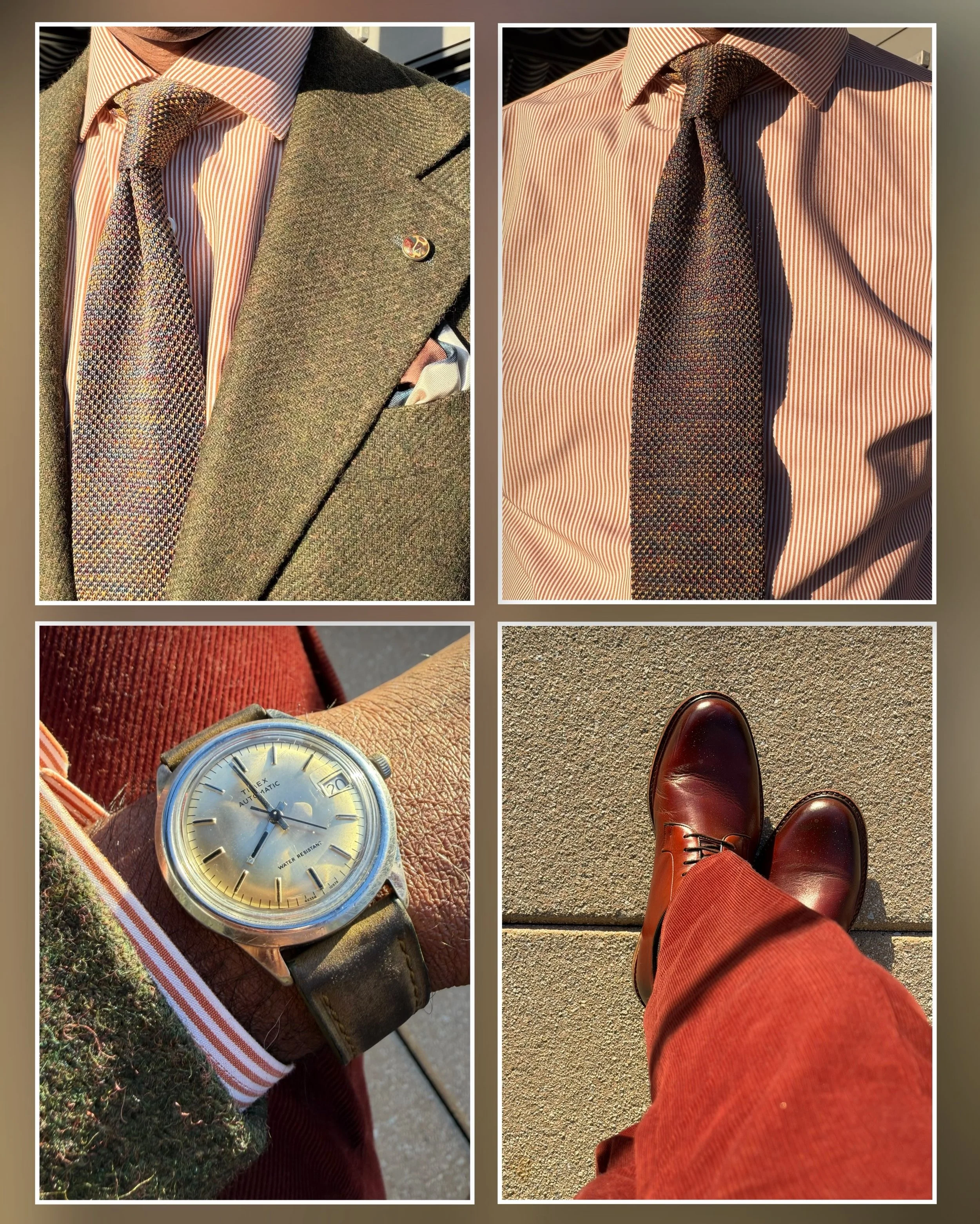 I&rsquo;ve learned to wear my experience. 

@otaa @dapperwoodworks @spiermackay @beckettsimonon