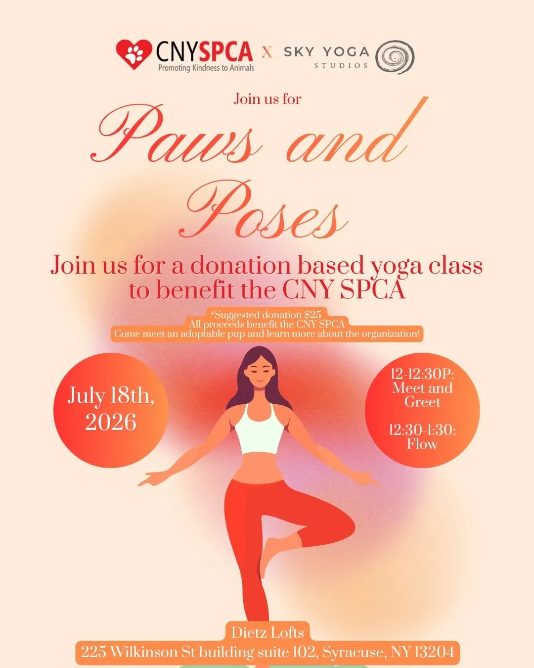 Paws & Poses: Yoga for a Cause
