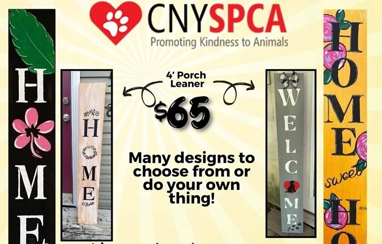 Crafting For A Cause - Porch Leaners