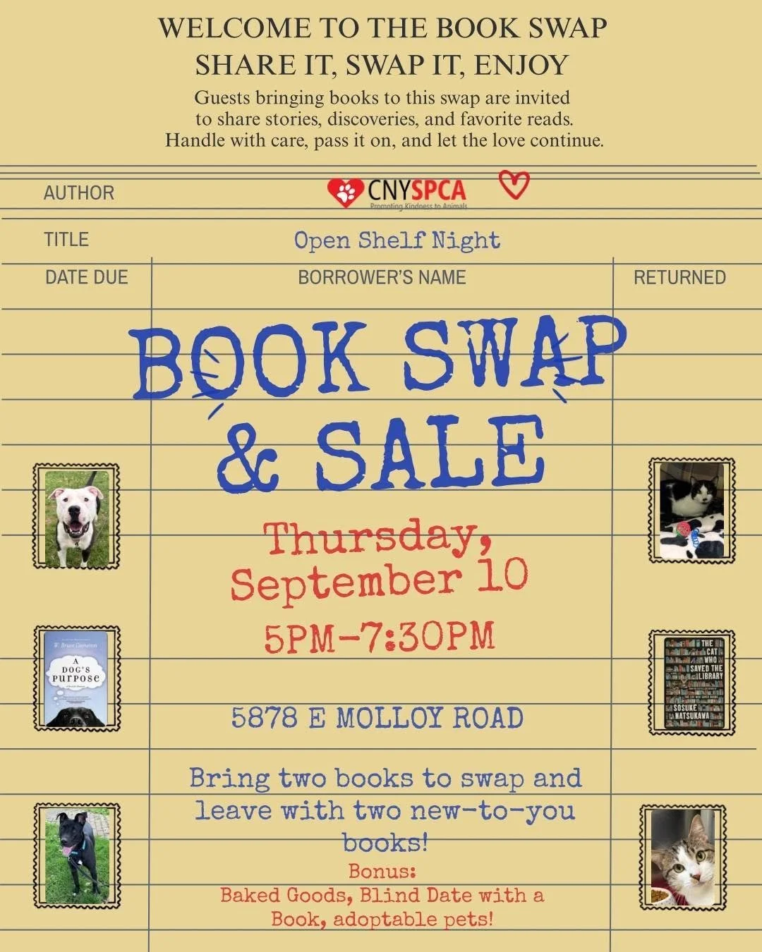 Book Swap - Sept 2026