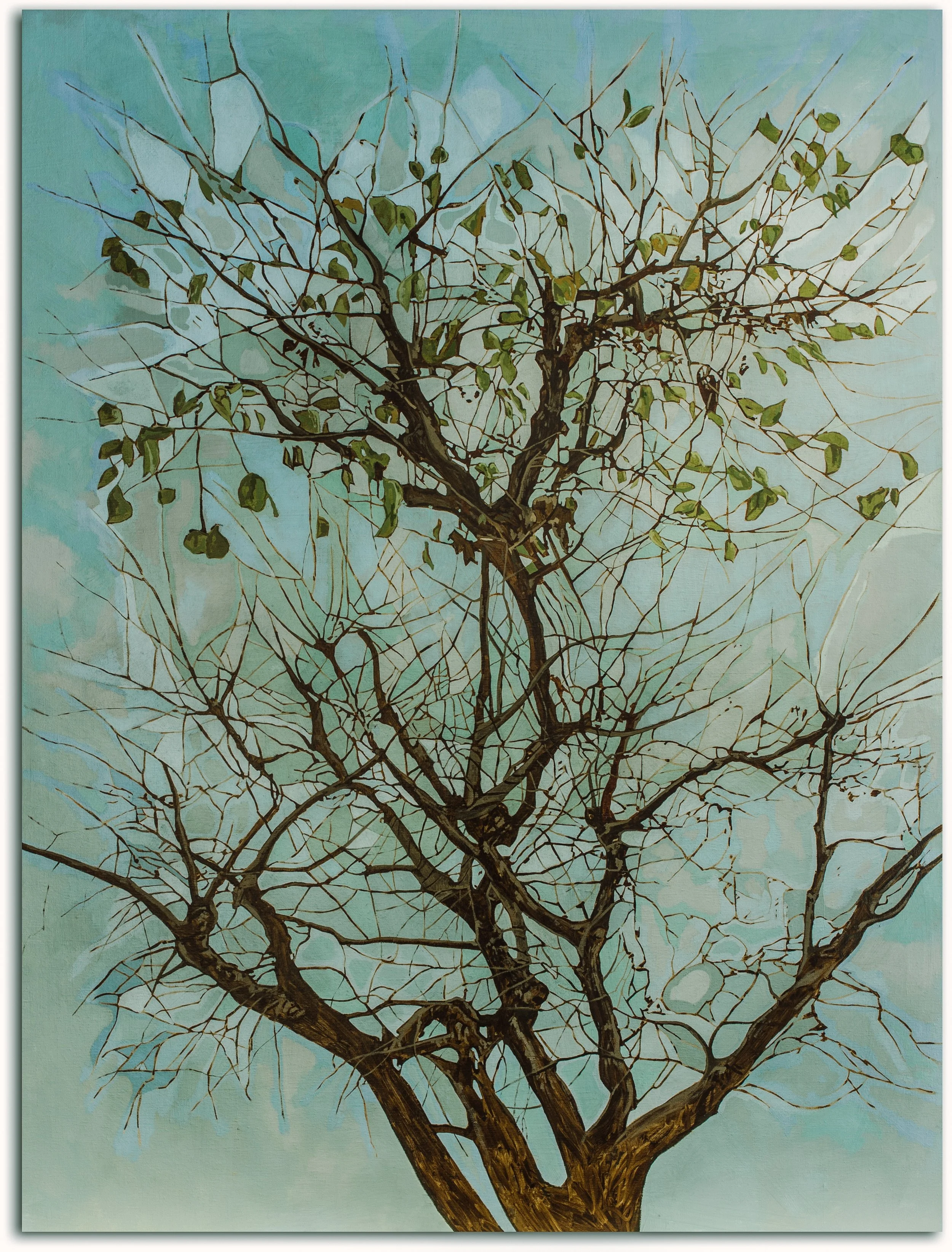"Two views" Oil on linen, 160x120cm, 2016
