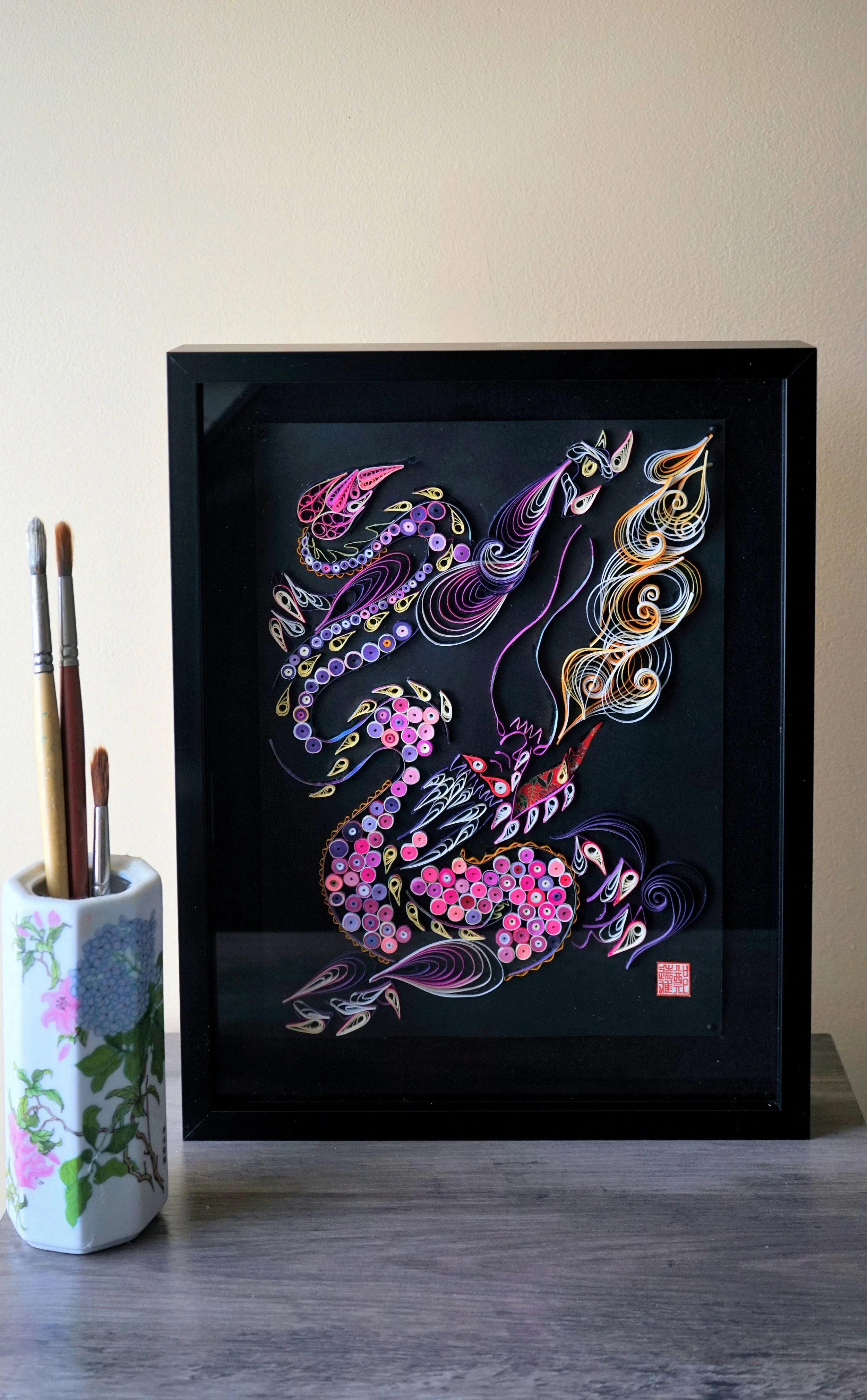 Dragon Quill Art