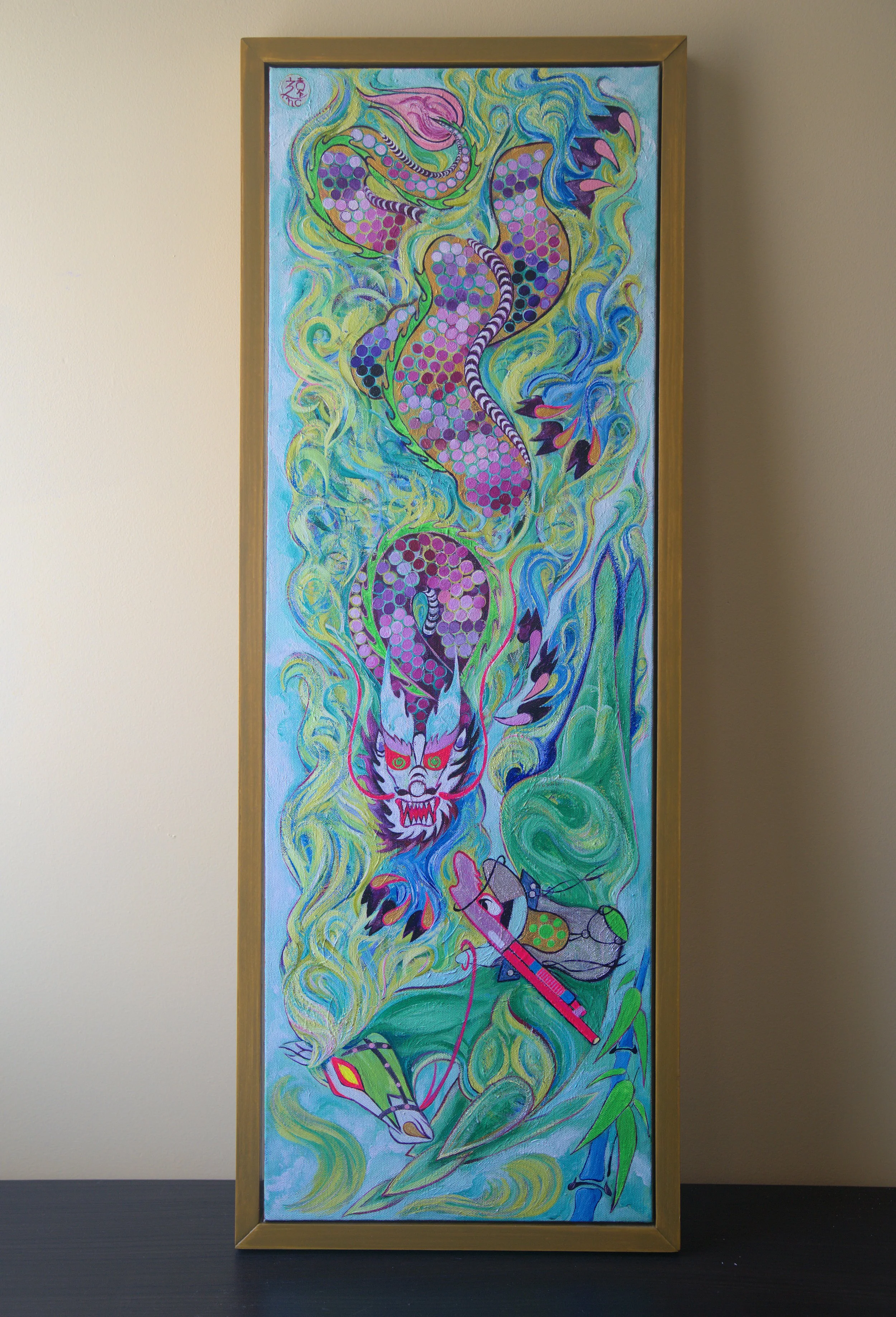 Symbolism Horses Dragons Acrylic