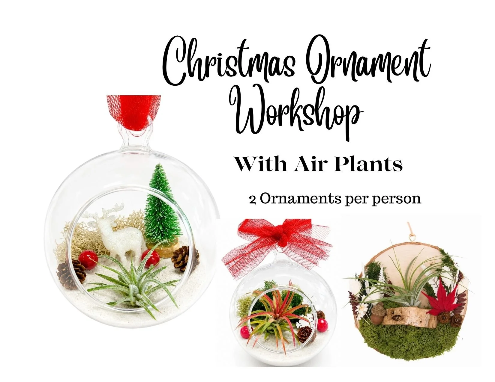 Winter Ornament Workshop: Nov. 15th at Wolf Creek Winery