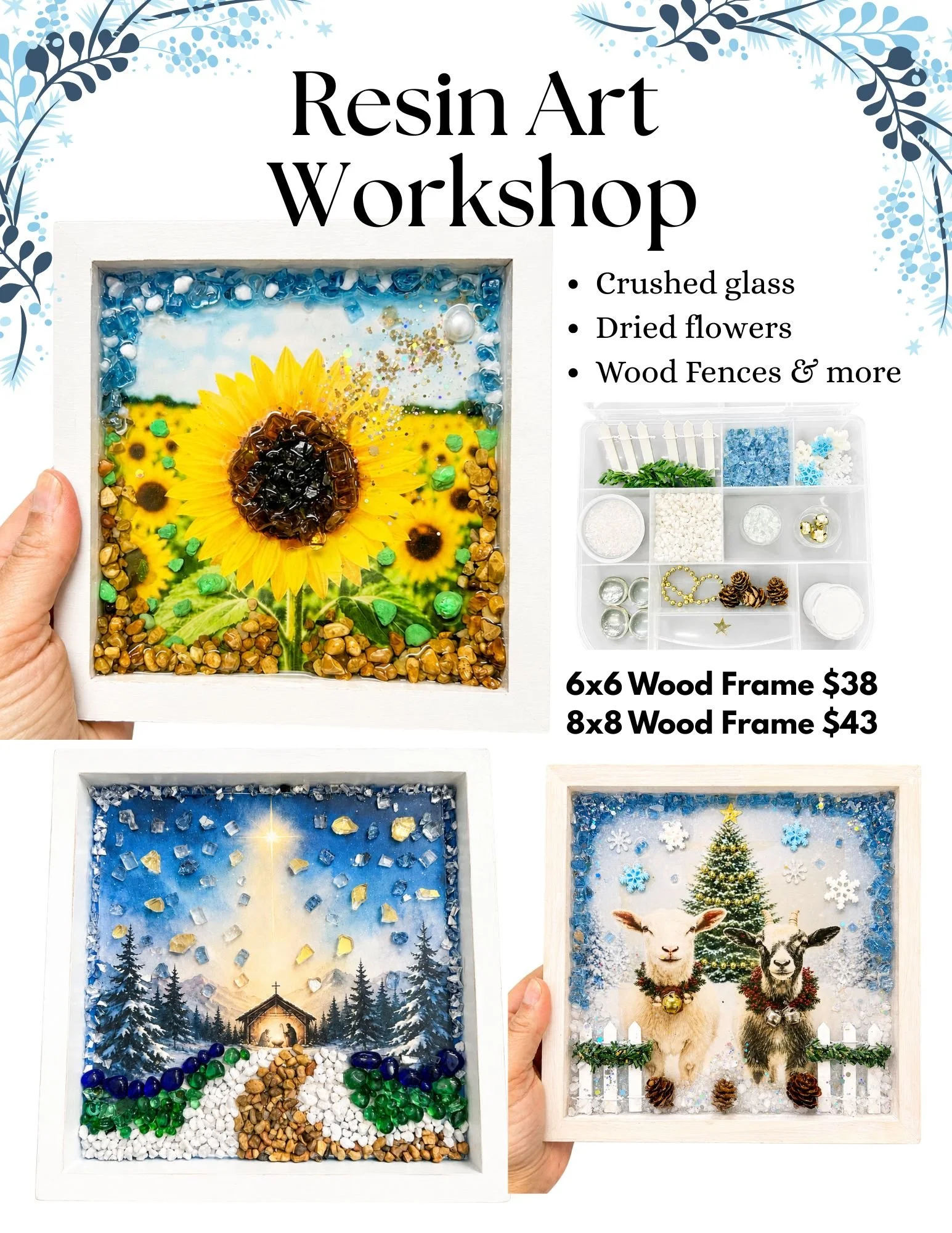 Resin Art:  Oct. 22nd at Wolf Creek Winery