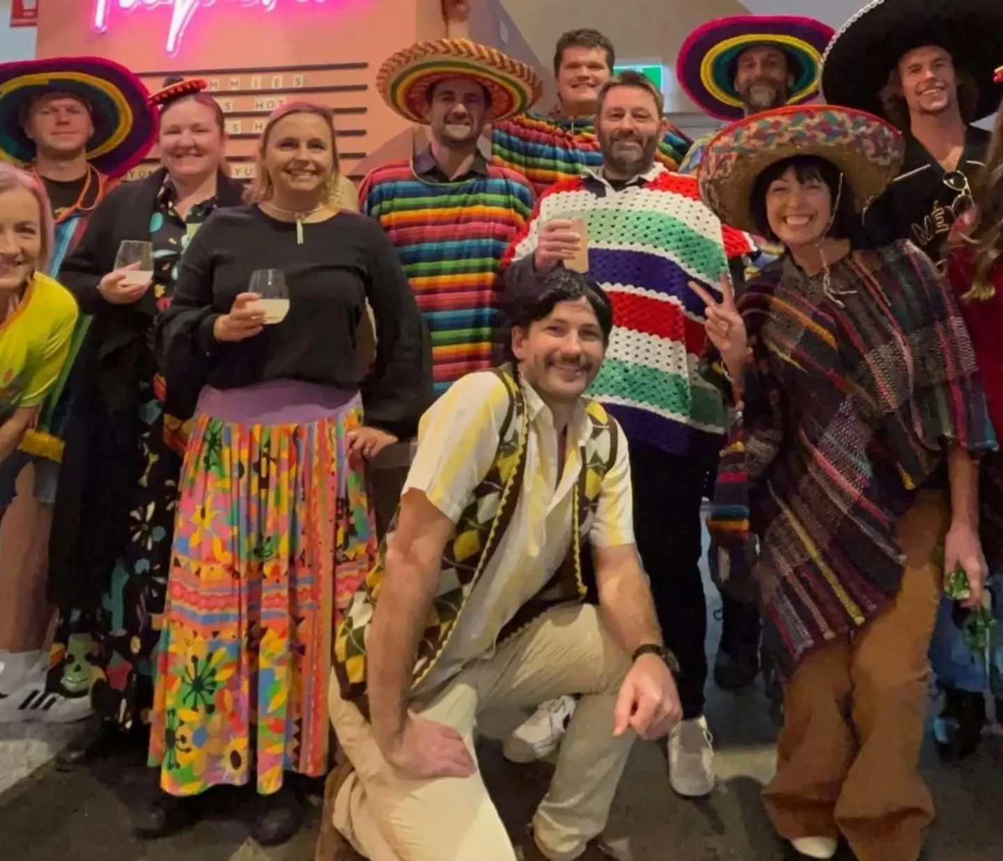Staff party time! Check in again Wednesday 🤙