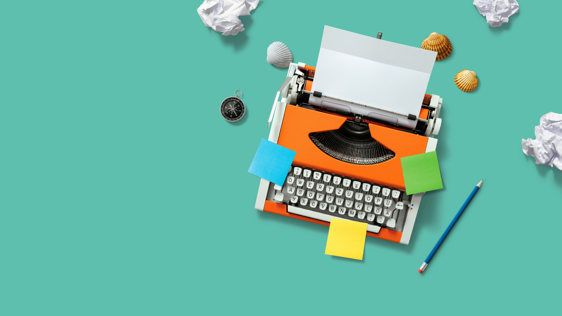 green typewriter_storybook mermaid.png