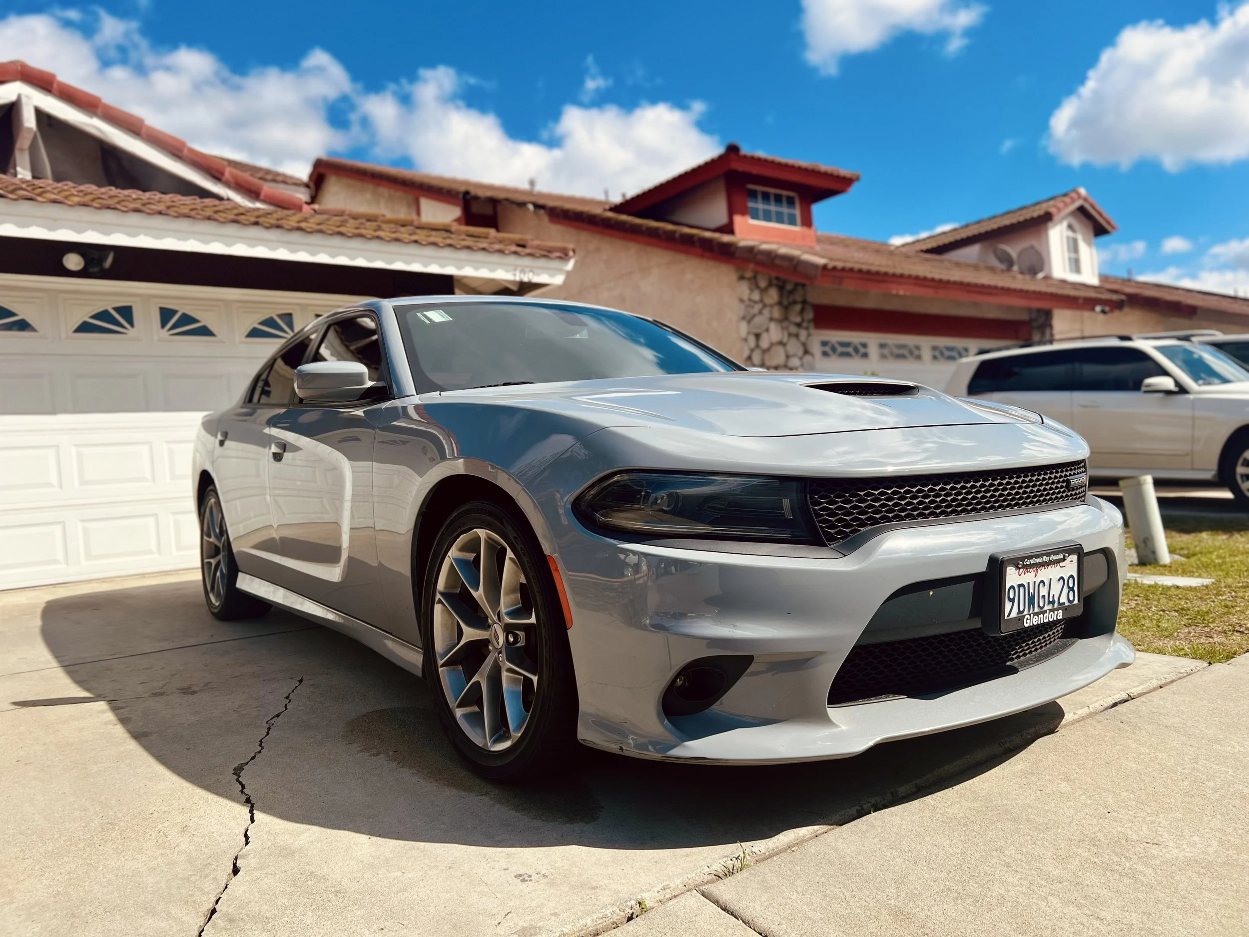 Ceramic window tint for Dodge Charger in Gardena, CA.