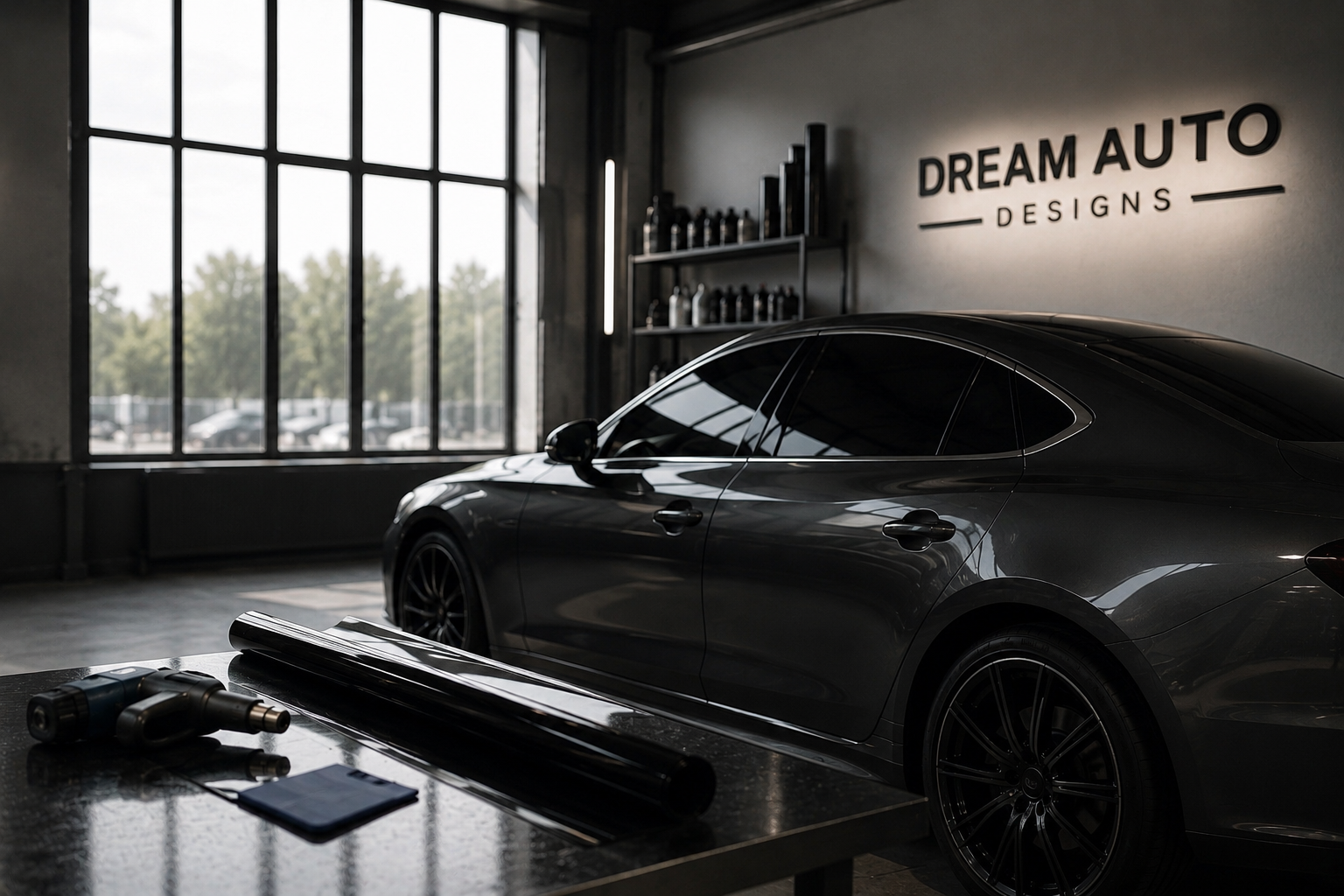 Professional ceramic window tint installation designed to reduce heat, block 99% of harmful UV rays, minimize glare, and improve driving comfort year round.