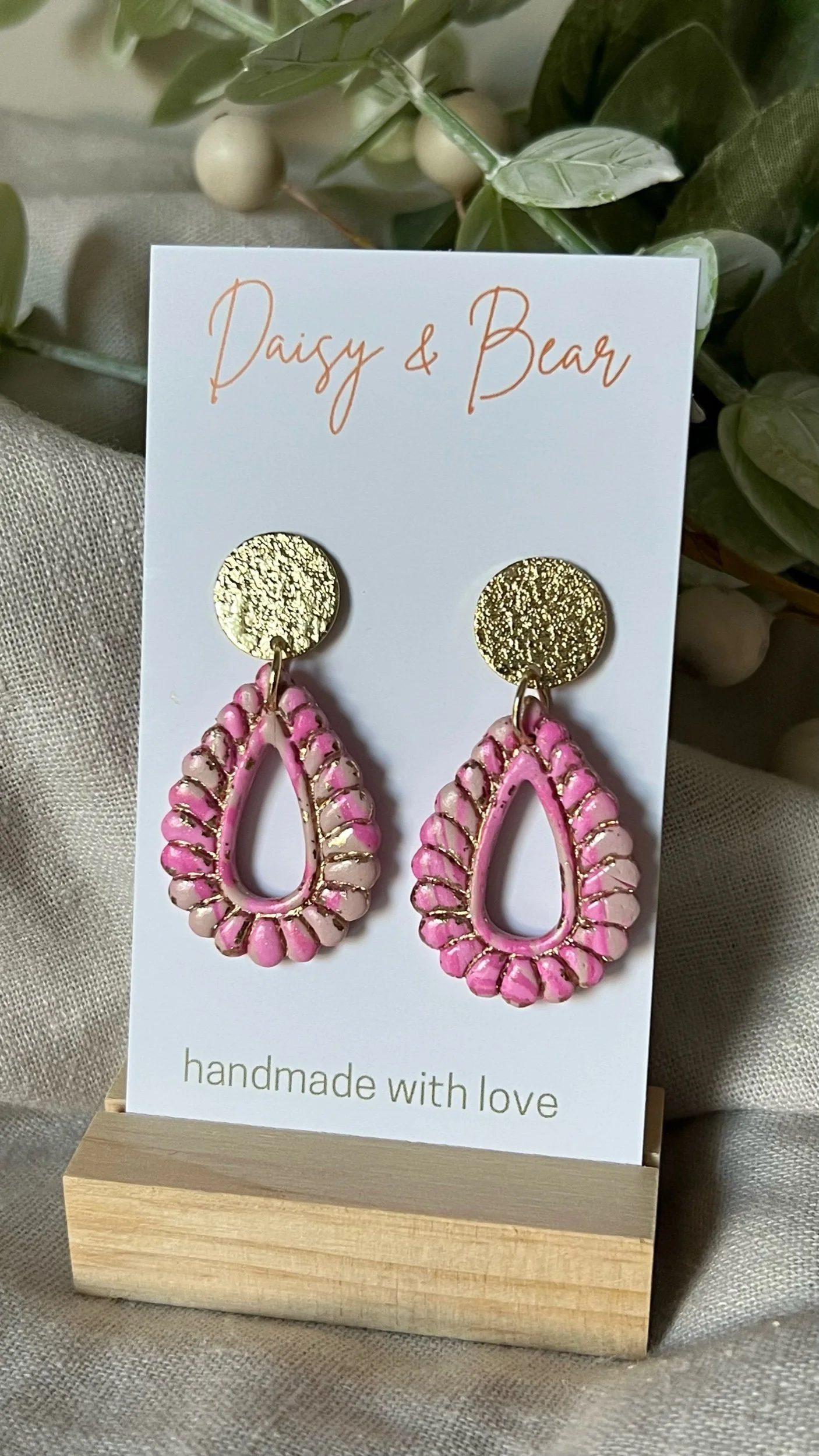 Zinnia Tear Drop Midi Earrings