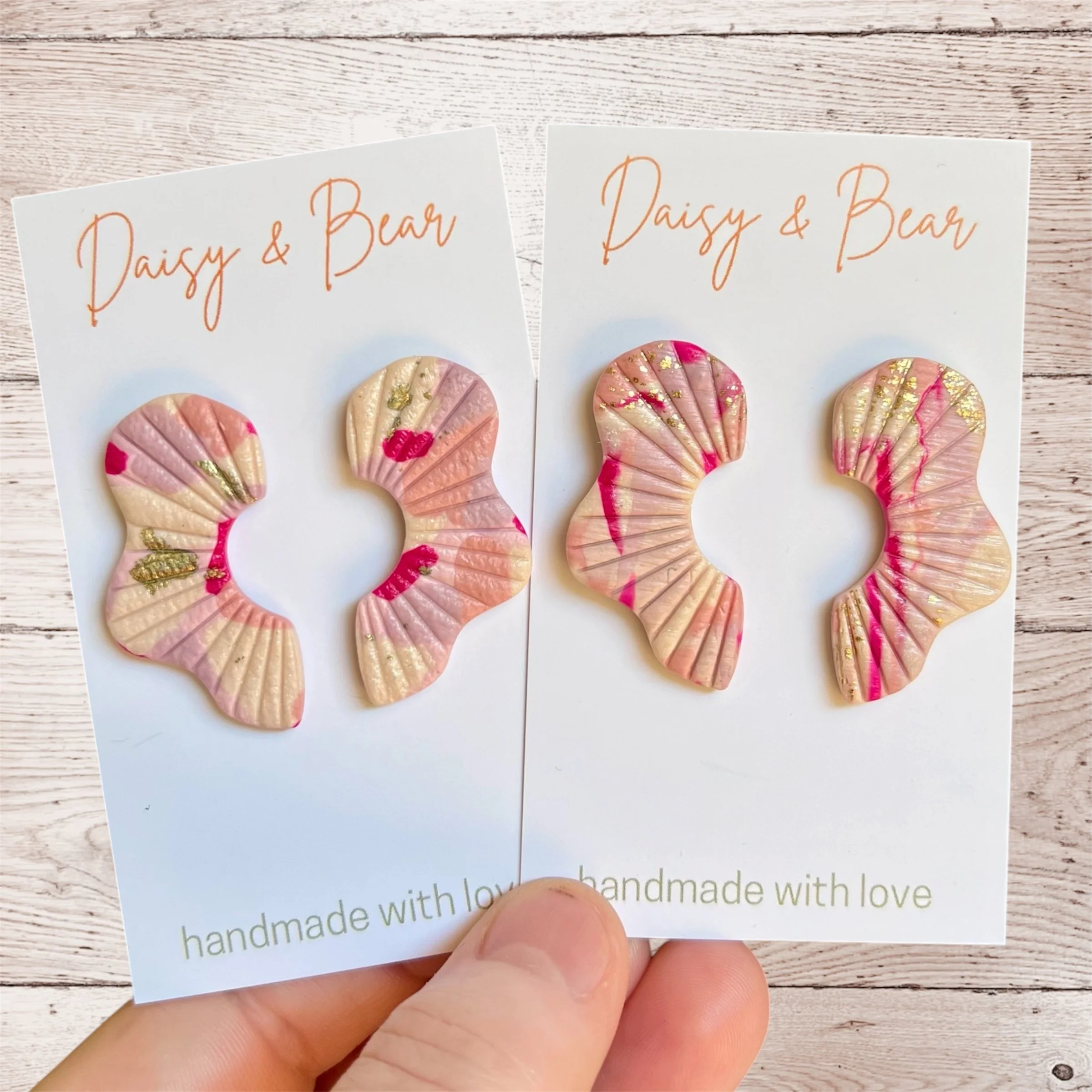 Petal Sculptural Statement Stud Earrings