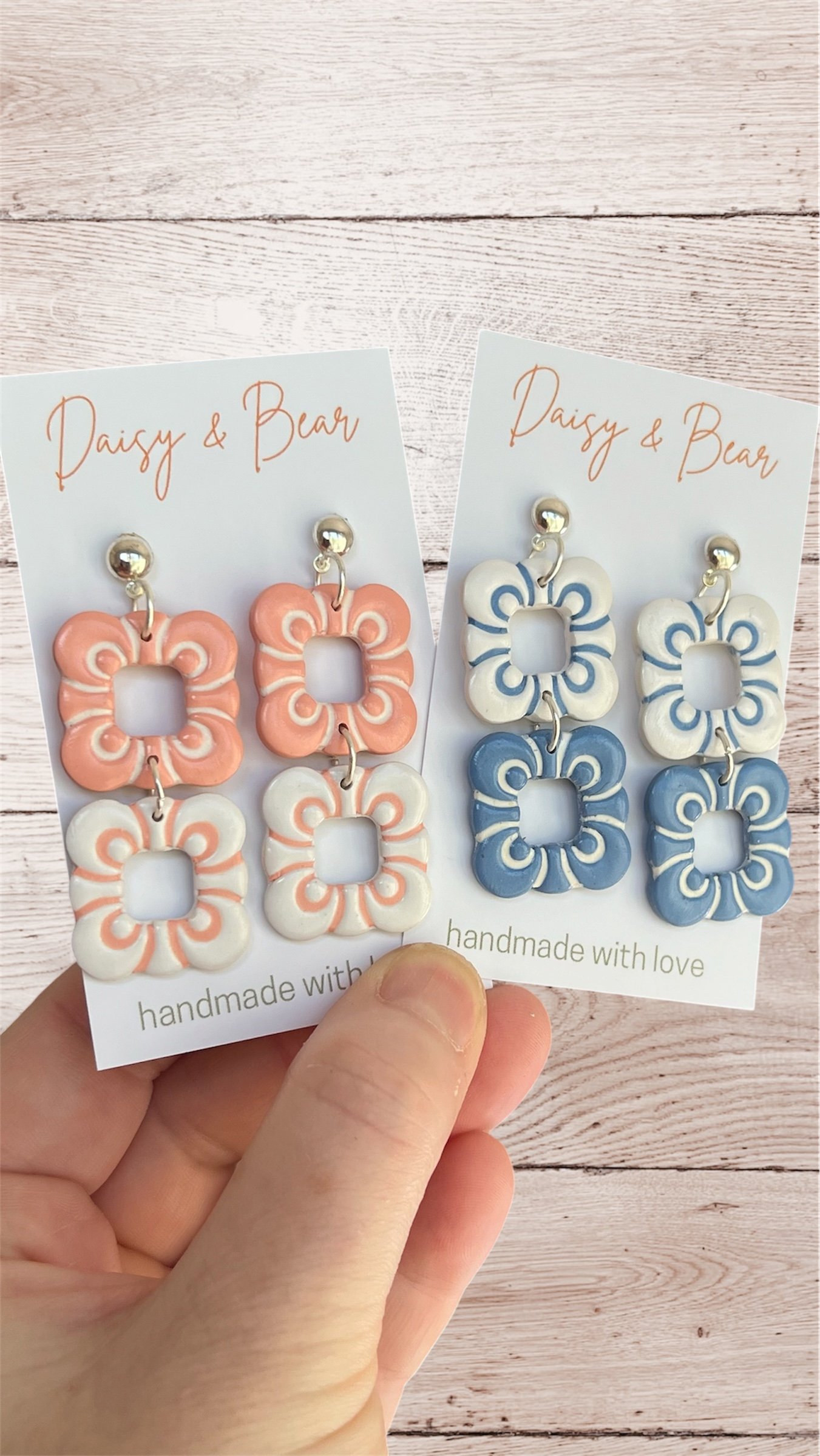 Tidal Lace Dangle Earrings
