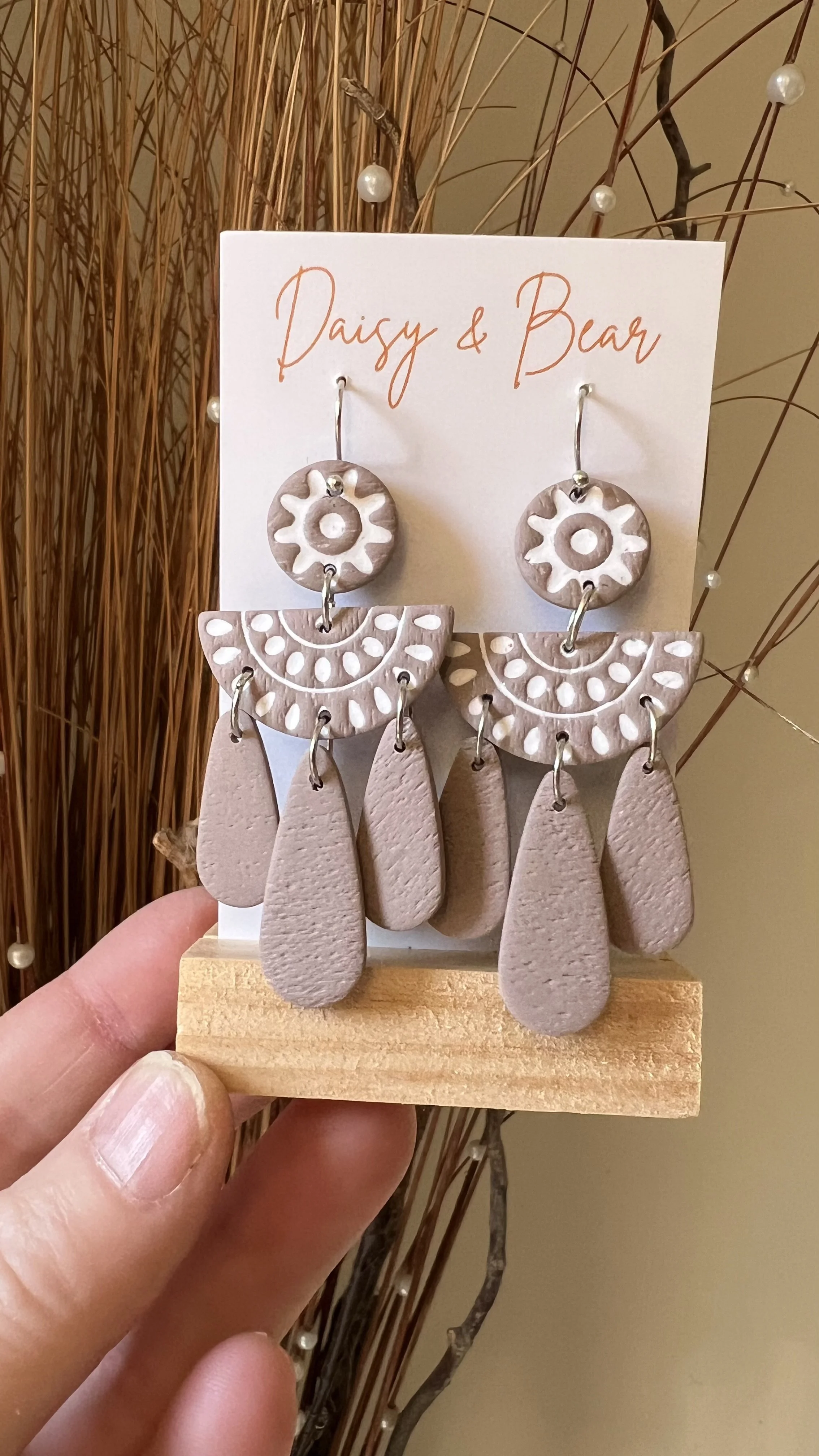 Sundial Statement Earrings
