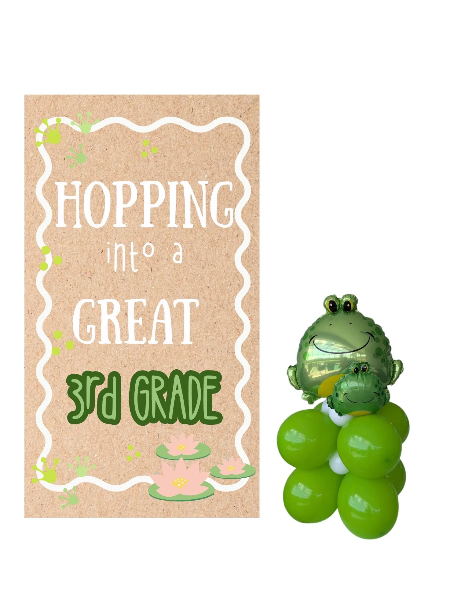 Hopping Into a Great Year Balloon & Banner Bundle