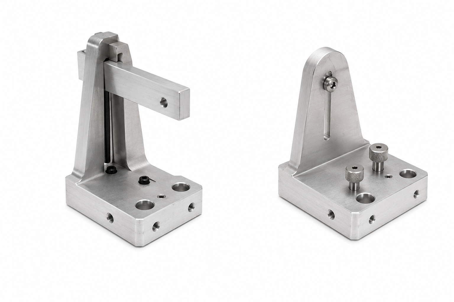 Tube supports for orbital welding.