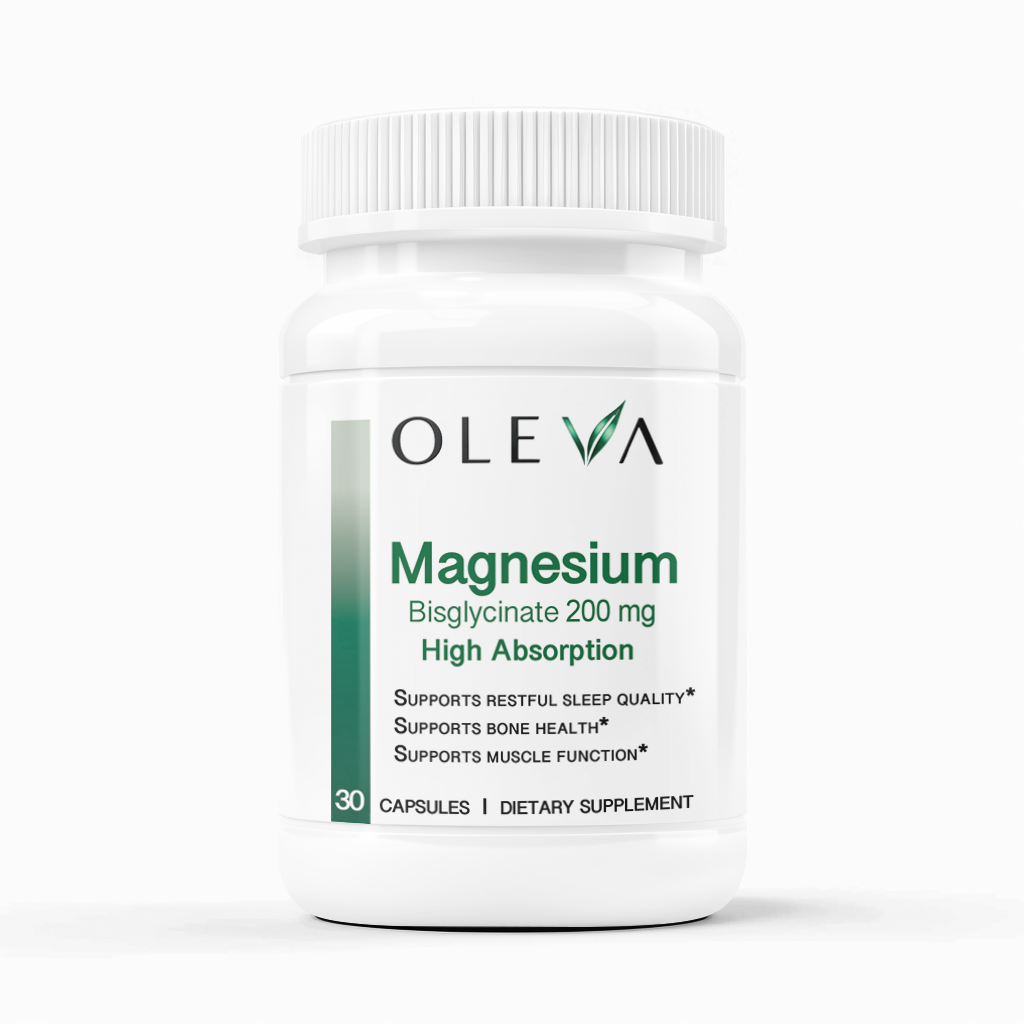 OLEVA MAGNESIUM BISGLYCINATE 200 mg