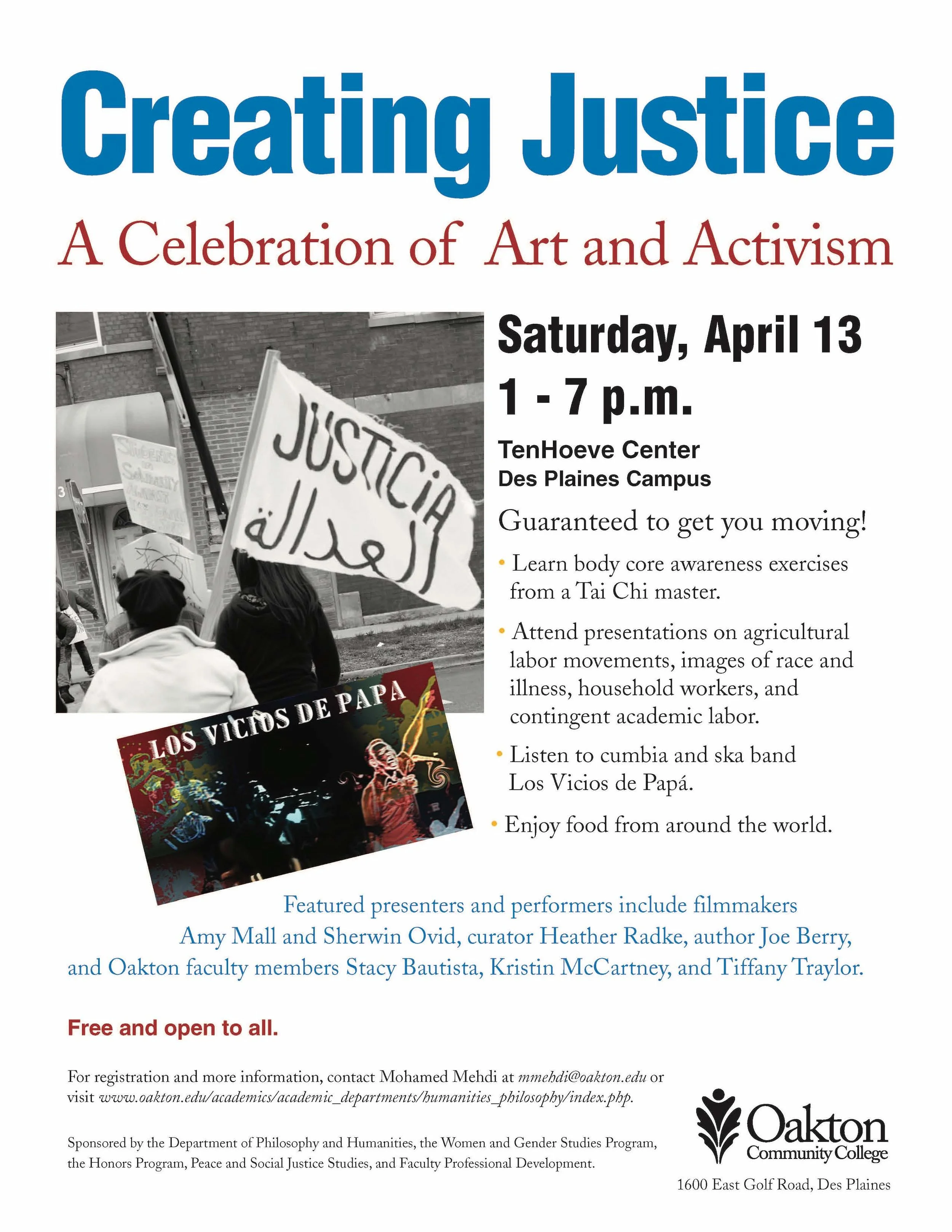 2013 Creating Justice Flyer
