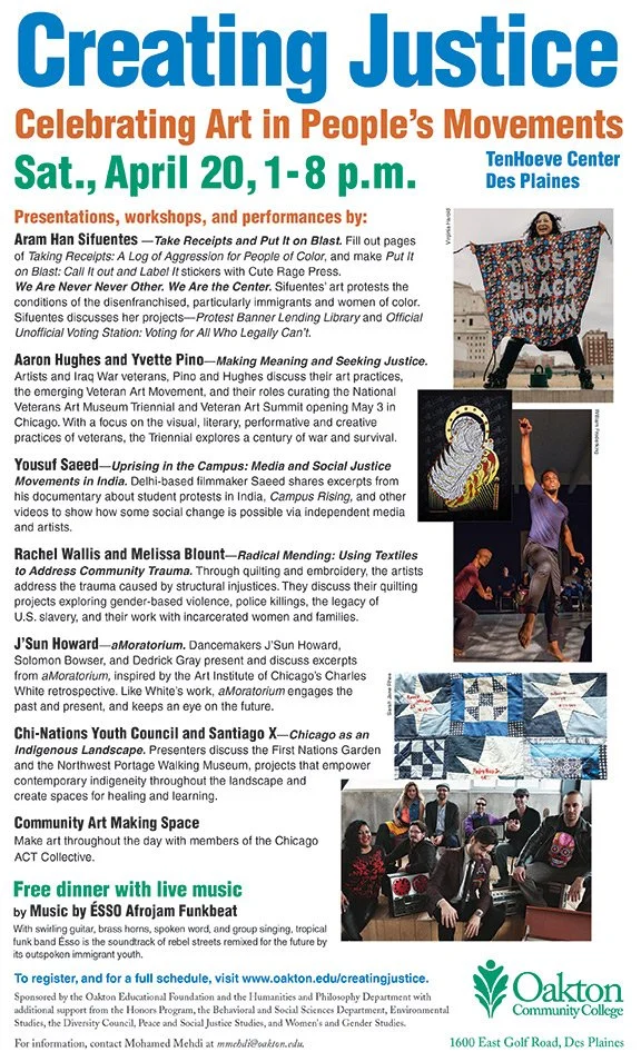 2019 Creating Justice Flyer
