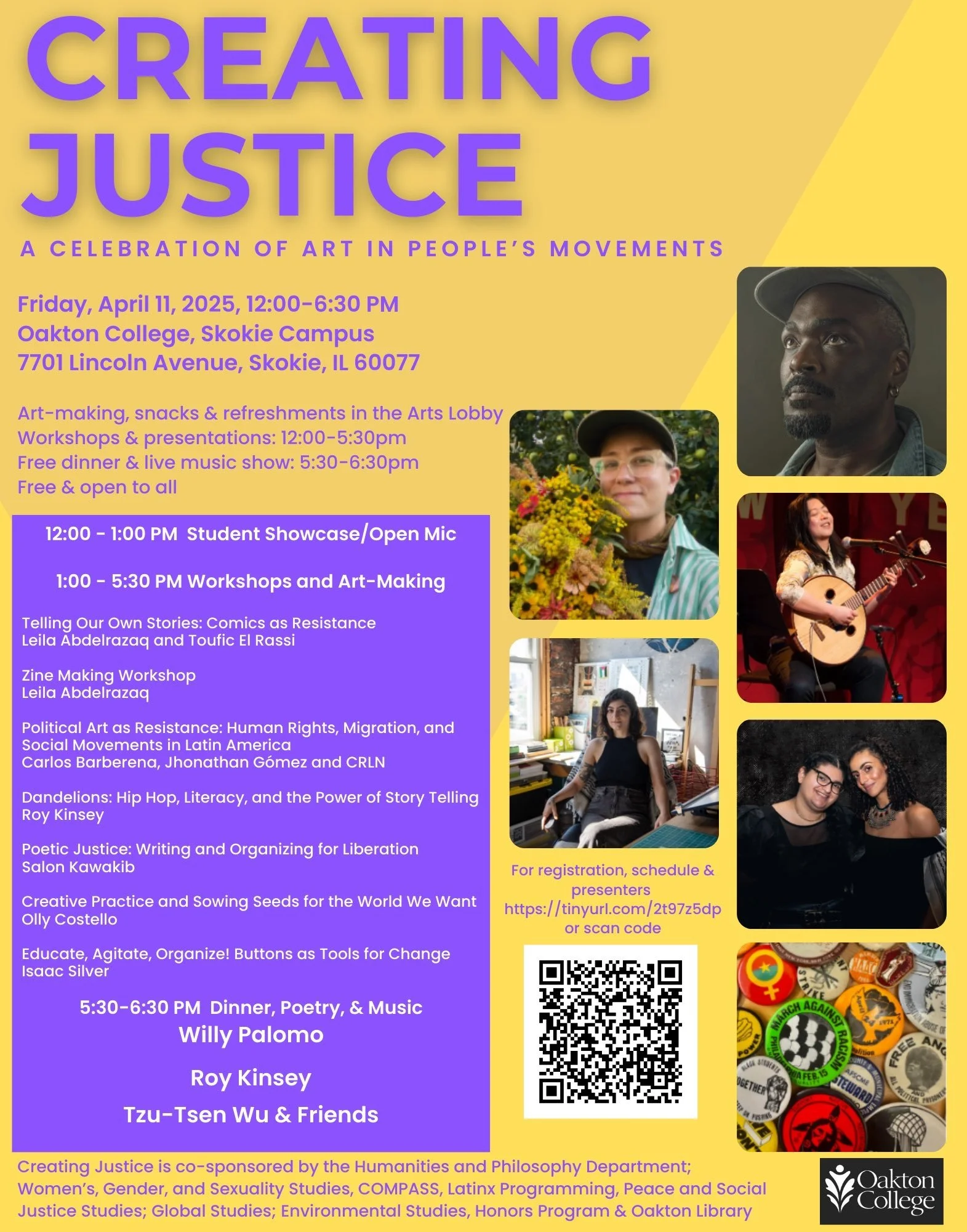 2025 Creating Justice Flyer