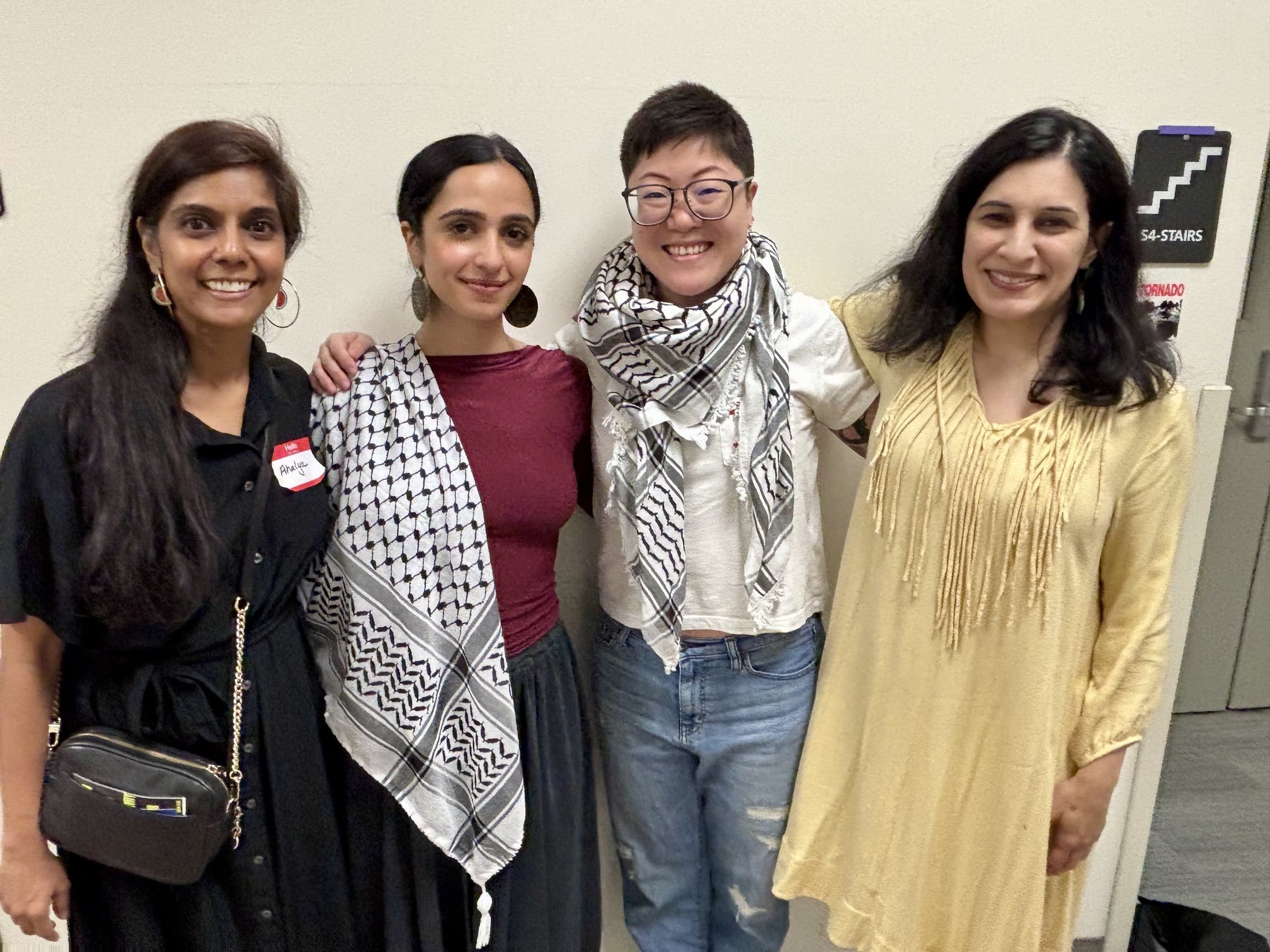 Ahalya Satkunaratnam, Amera Al-Ali, Amy Wu, and Sabba Elahi