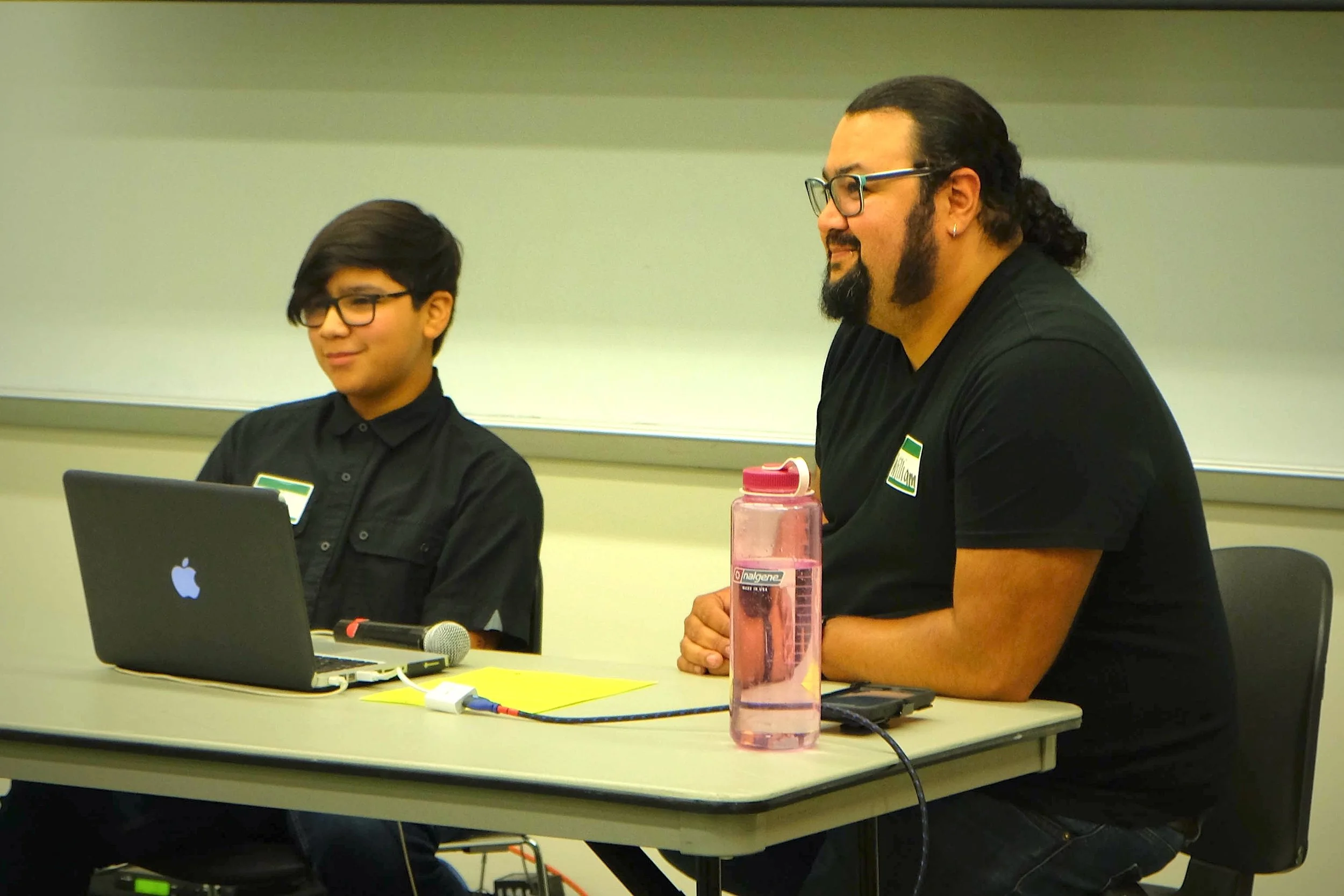 William & Tai Estrada presenting at Creating Justice